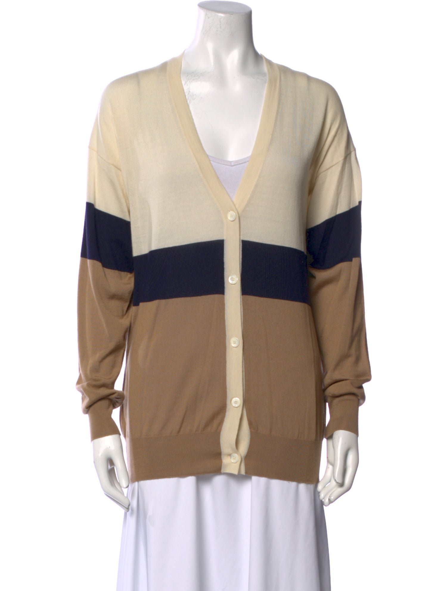 Celine Cashmere Striped Sweater