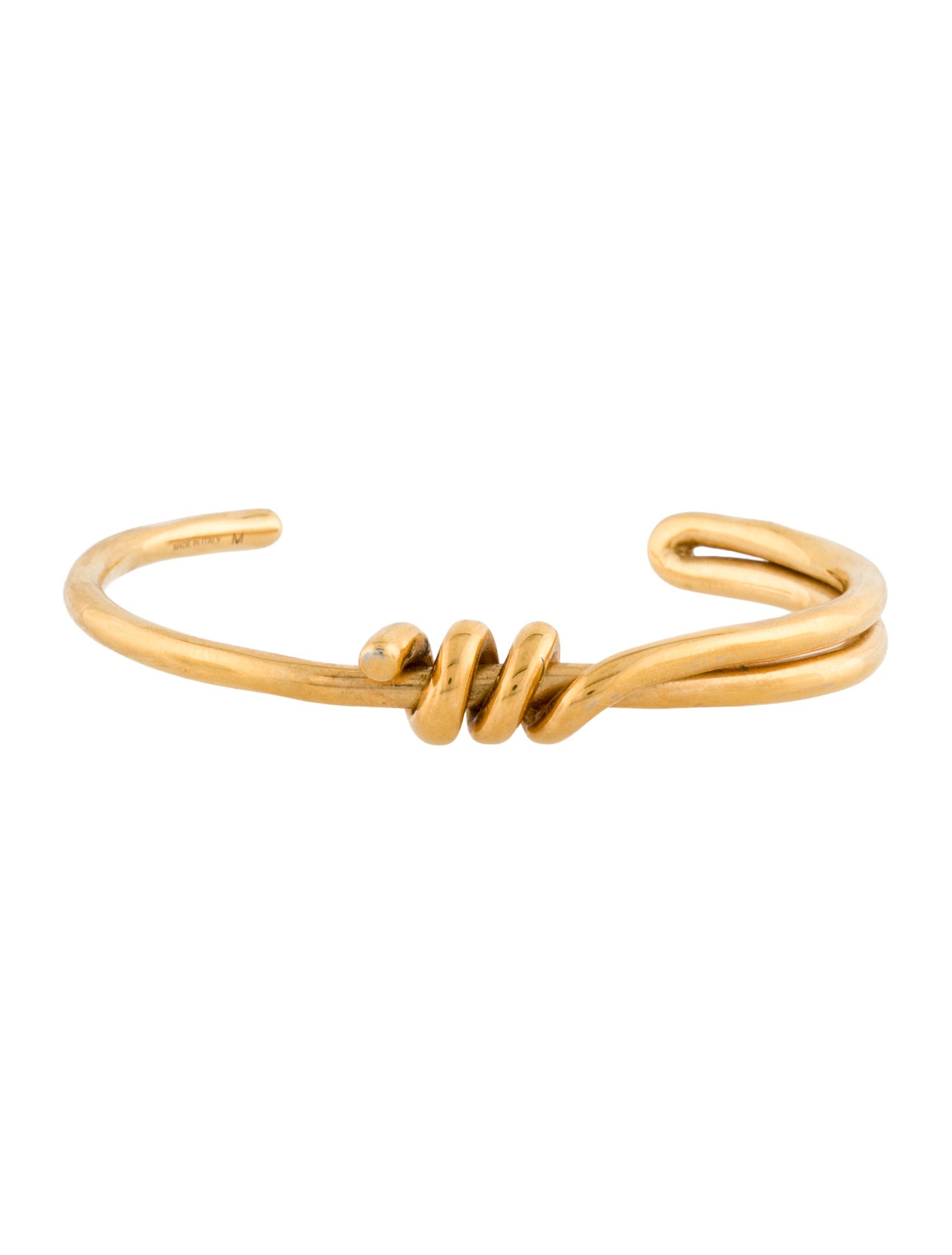 Celine Barbele Extra Thin Cuff Bracelet
