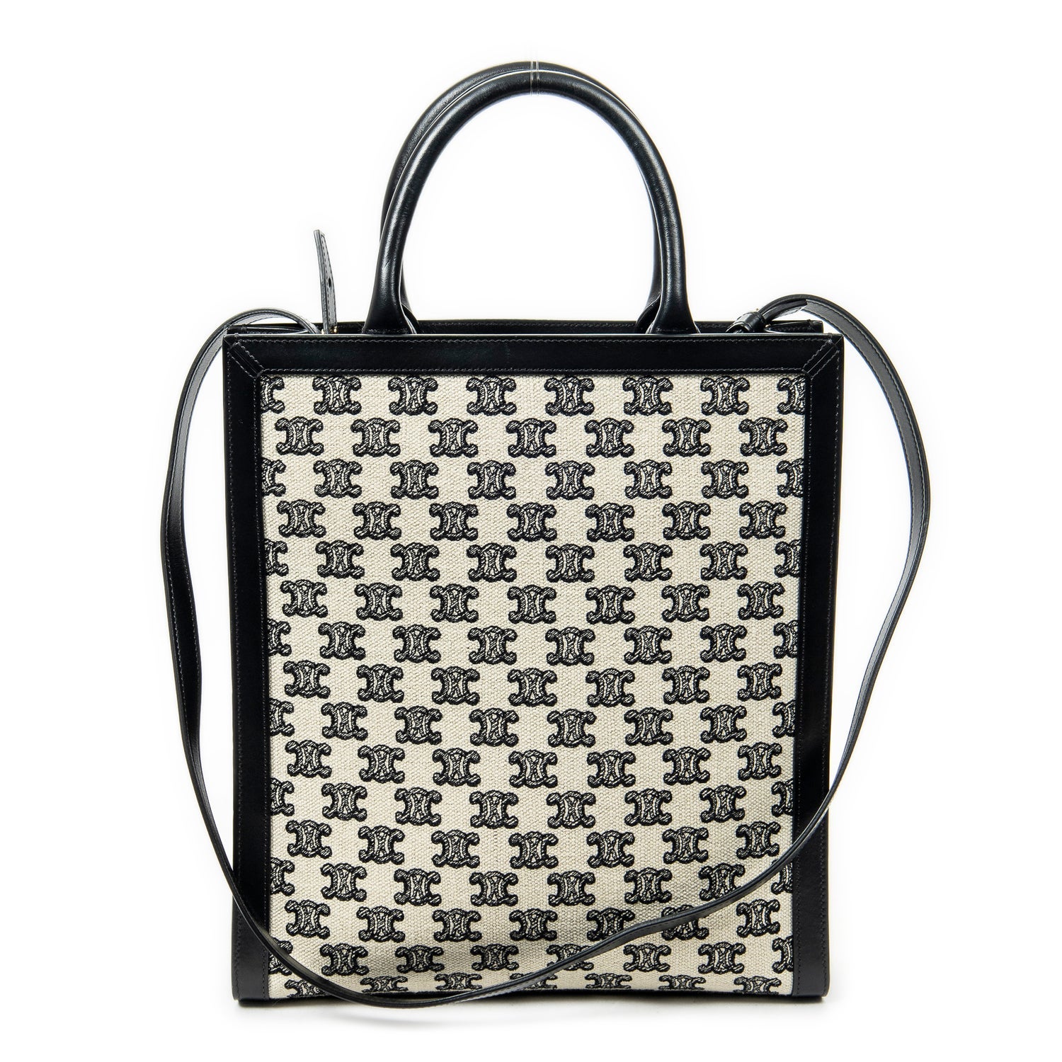 Celine Canvas Vertical Cabas Tote w/ Tags