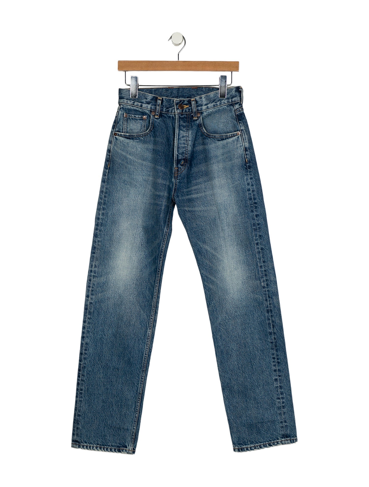 Celine Boyfriend 001 Vivienne Glass Straight Leg Jeans