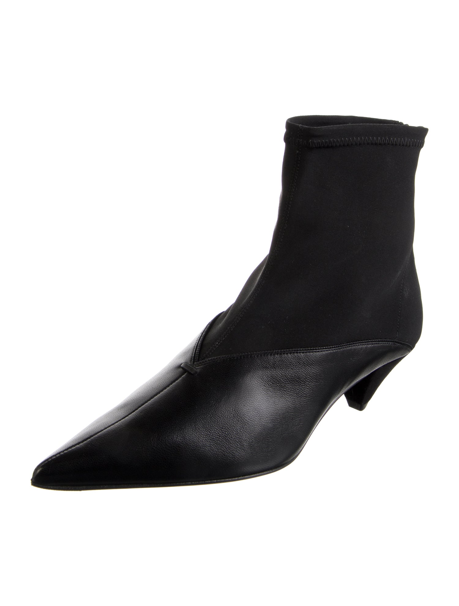 Celine Leather Sock Boots