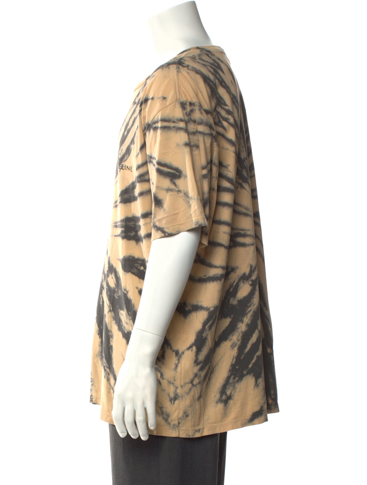 Celine Tie-Dye Tie-Dye Print T-Shirt