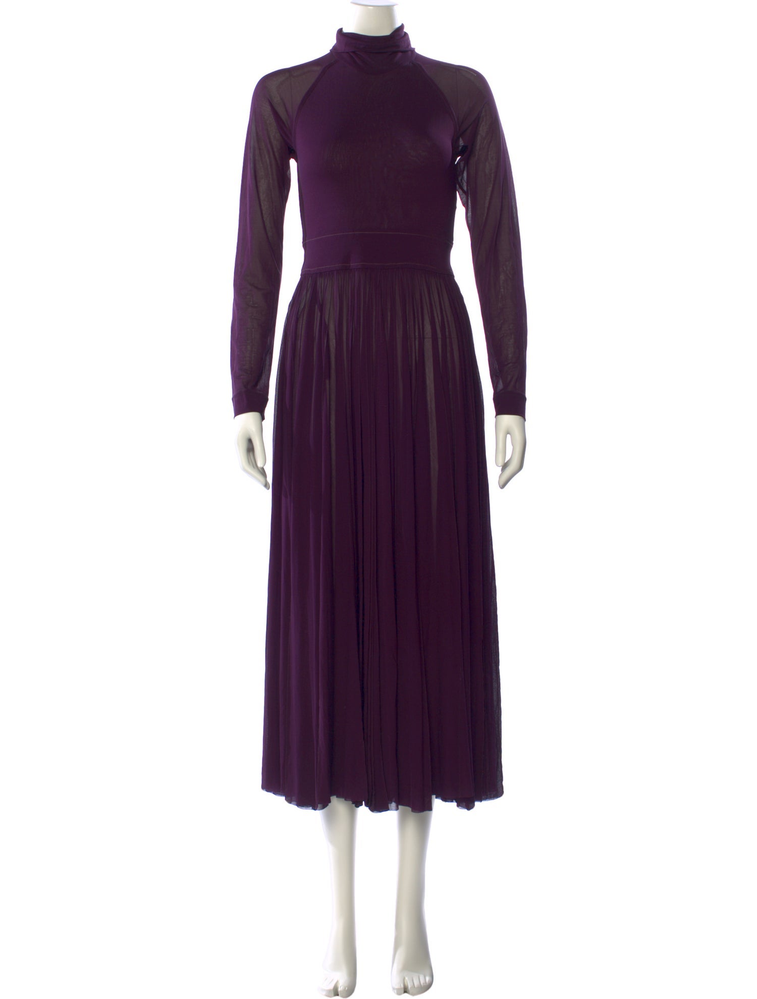 Celine Turtleneck Long Dress