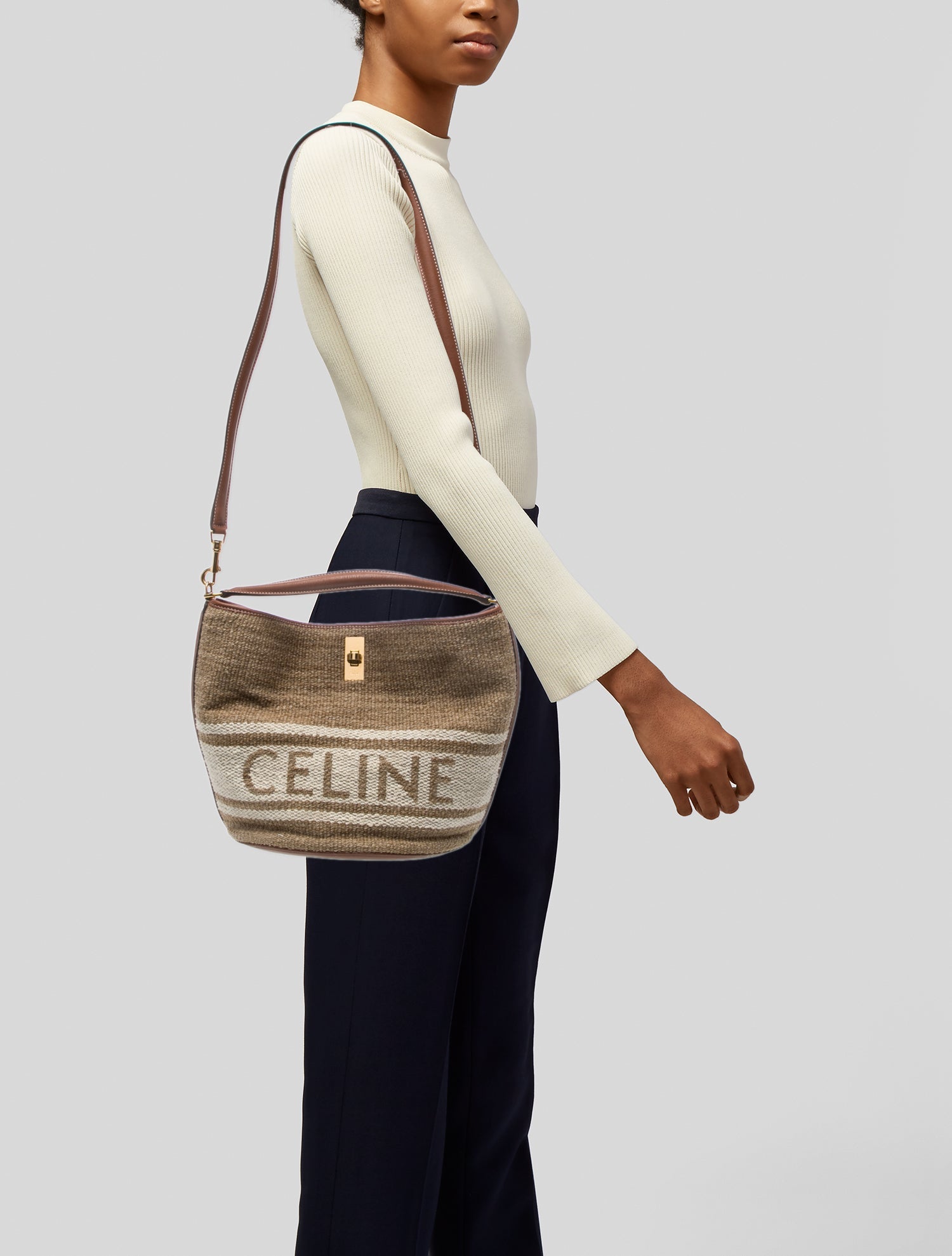 Celine Canvas 16 Bag