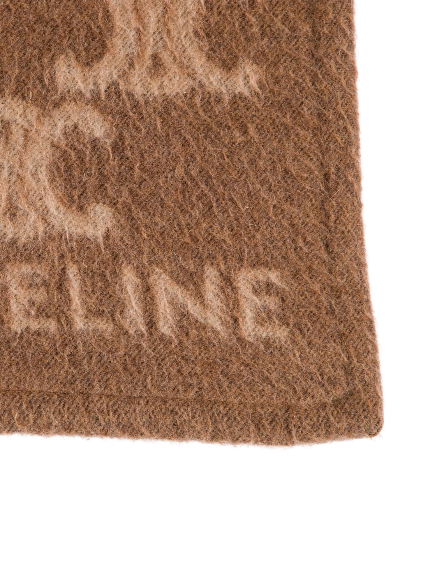 Celine Wool Triomphe Throw Blanket