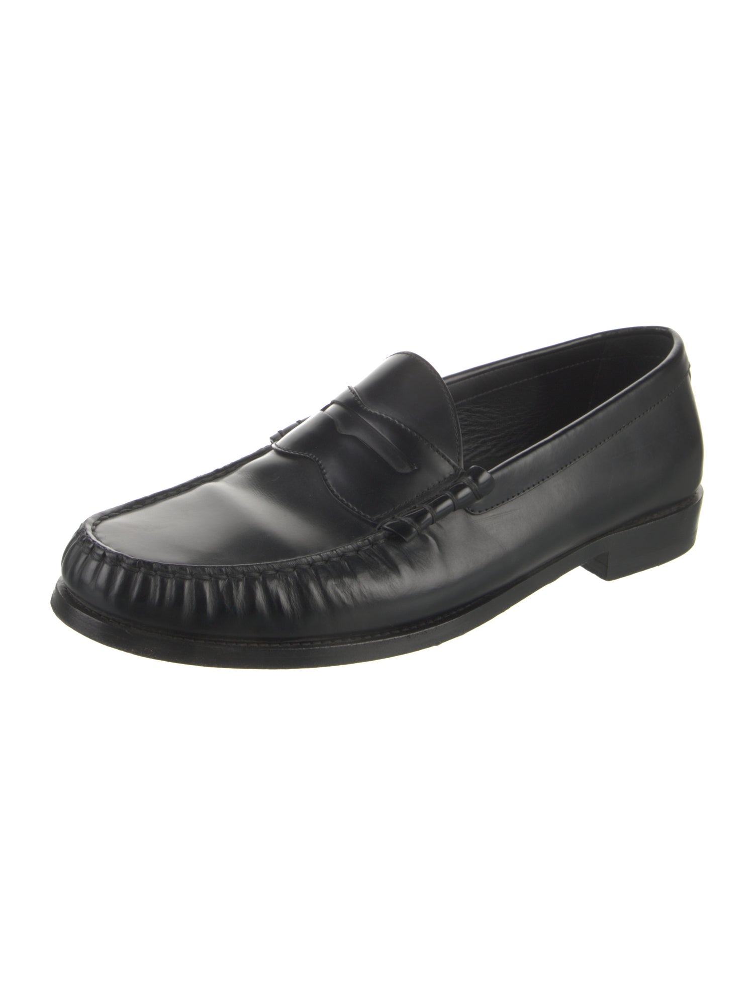 Celine Leather Dress Loafers