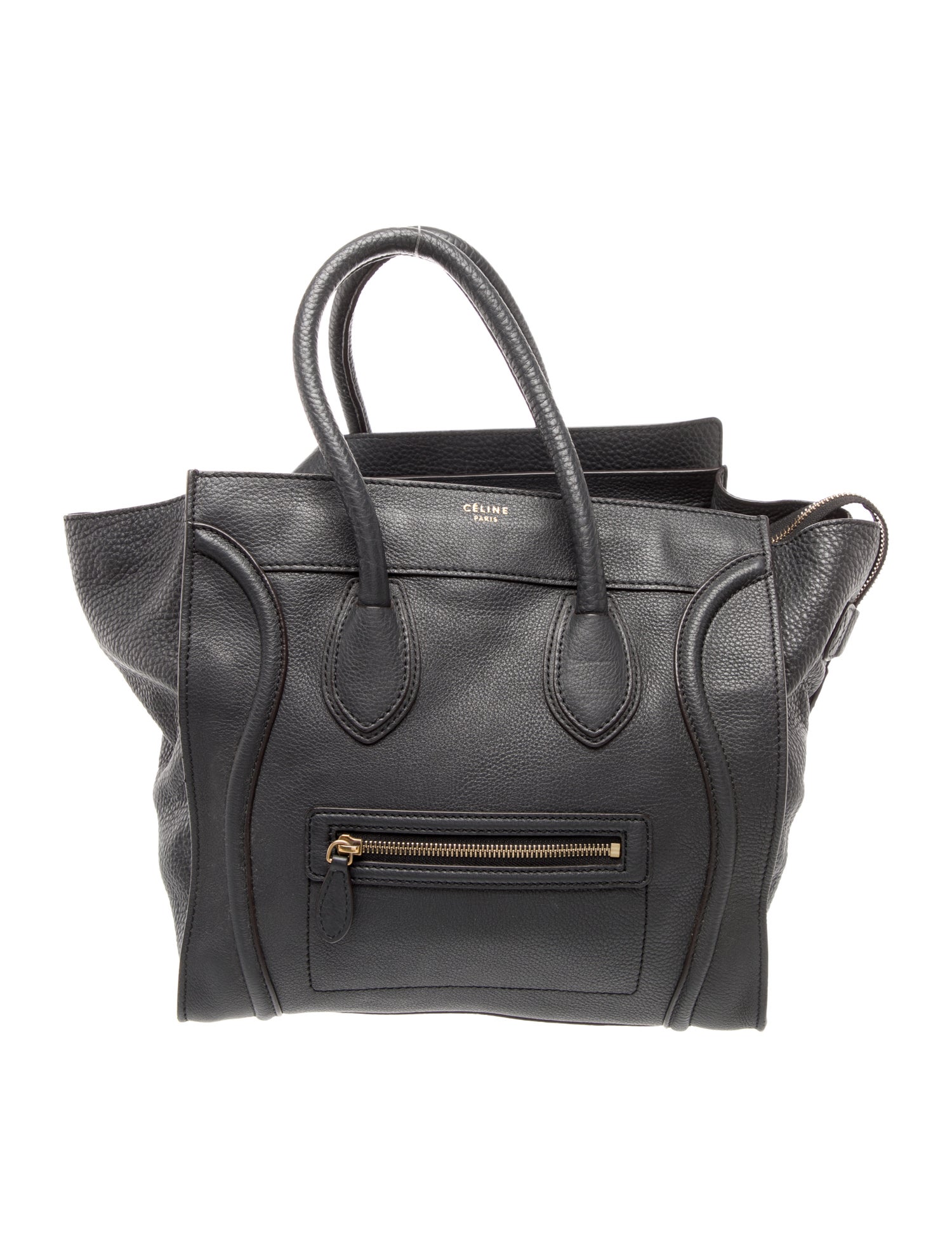 Celine Leather Luggage Mini Vintage