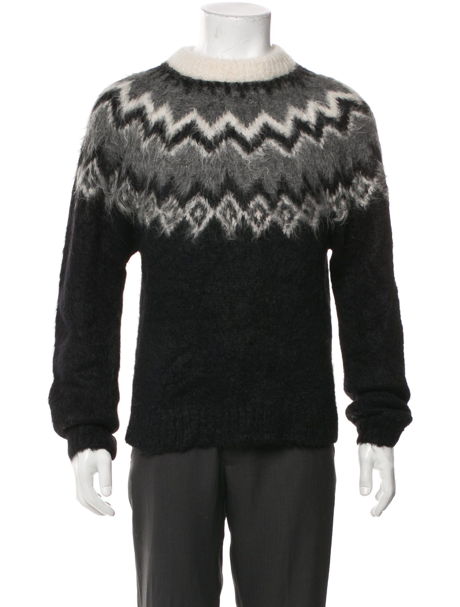 Celine Alpaca Printed Pullover