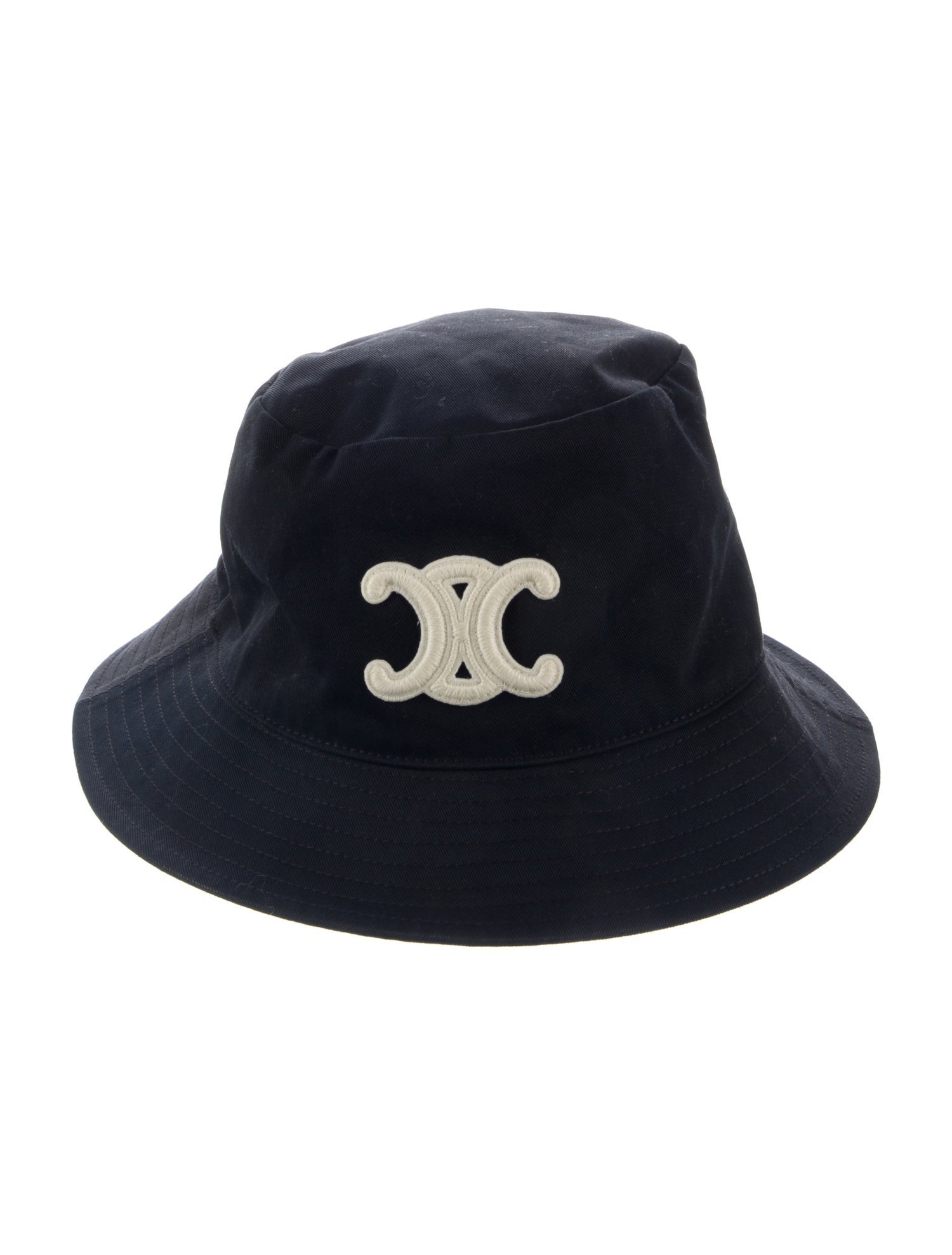 Celine Celine Green embroidered logo hat - Green Hats, Accessories