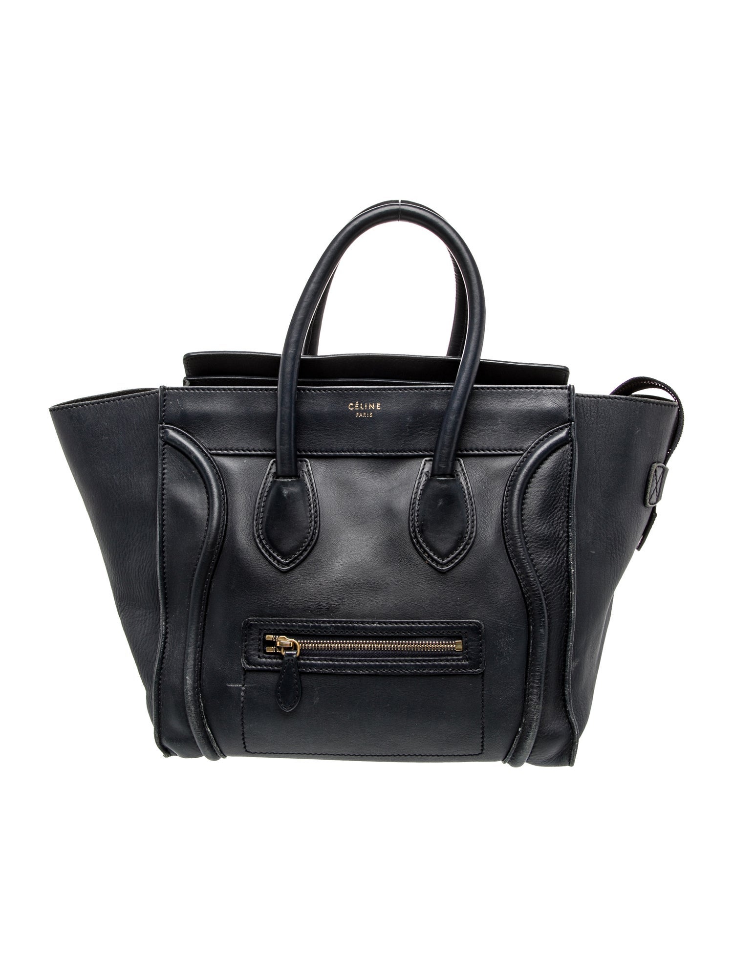 Celine Leather Luggage Mini
