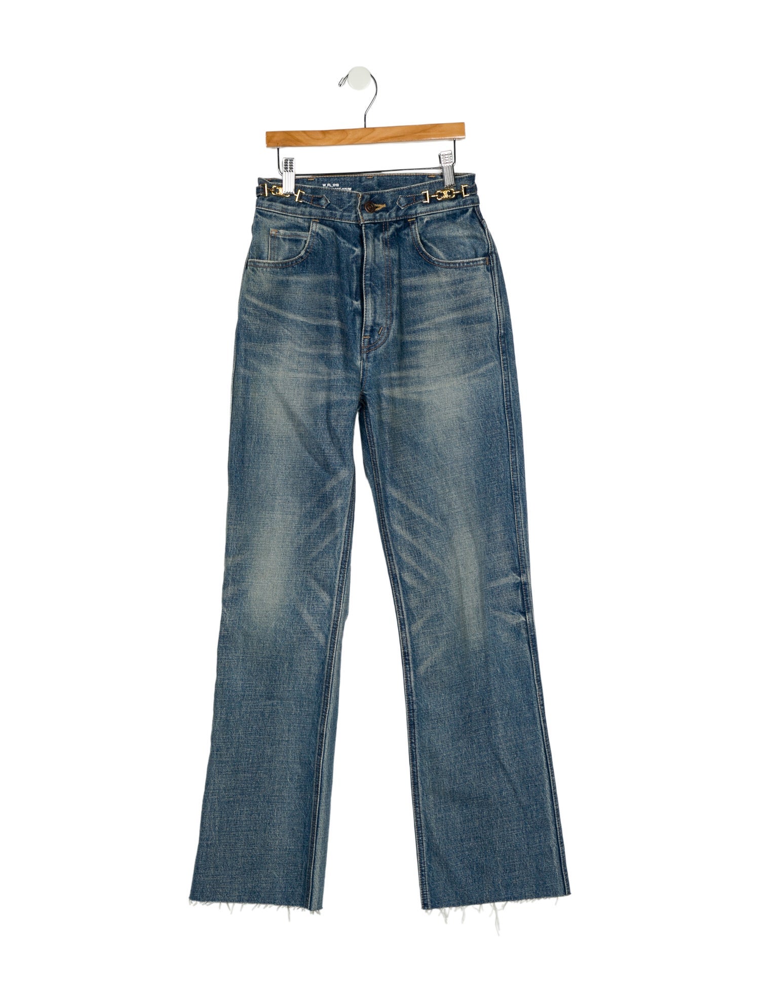 Celine High-Rise Wide Leg Jeans