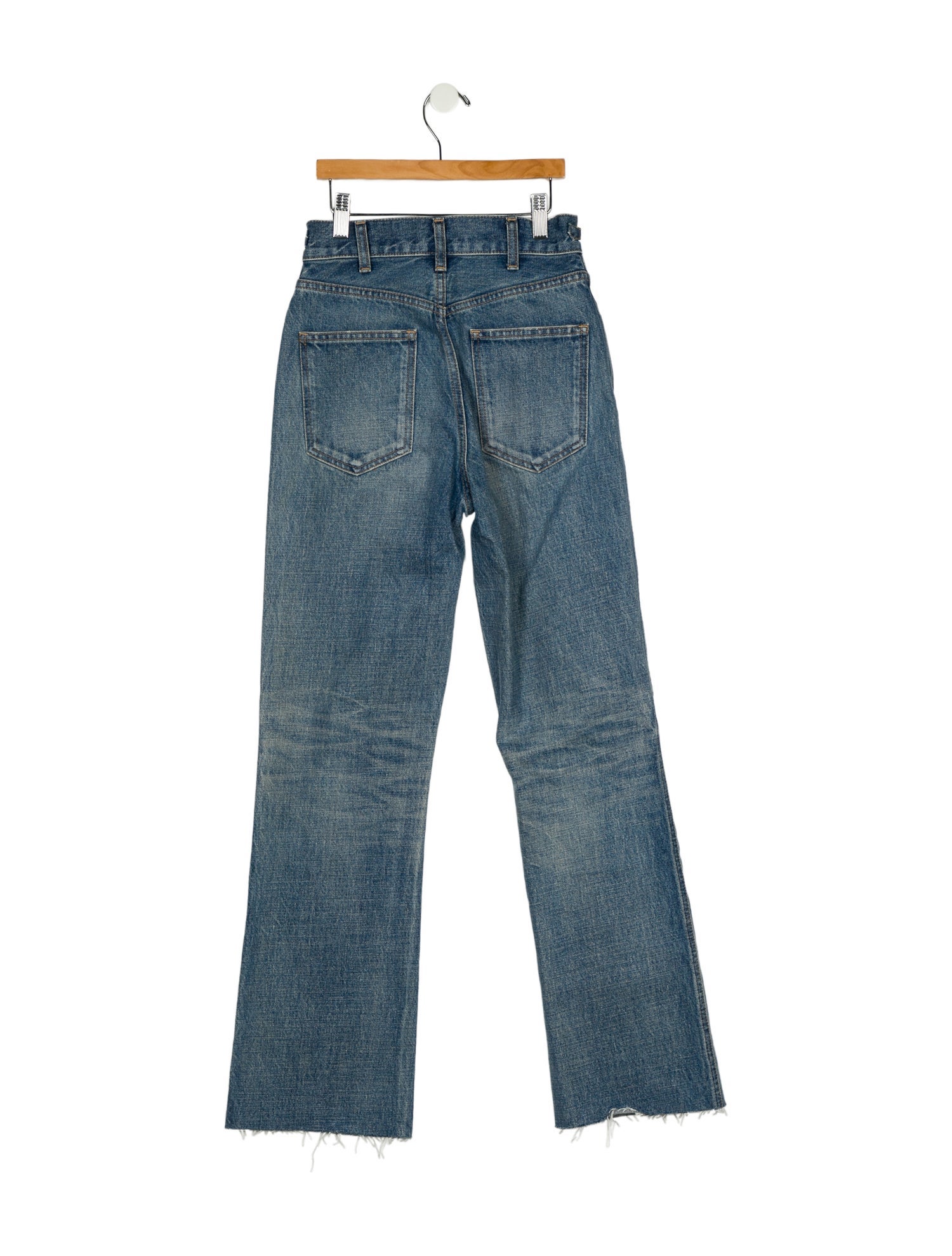 Celine High-Rise Wide Leg Jeans