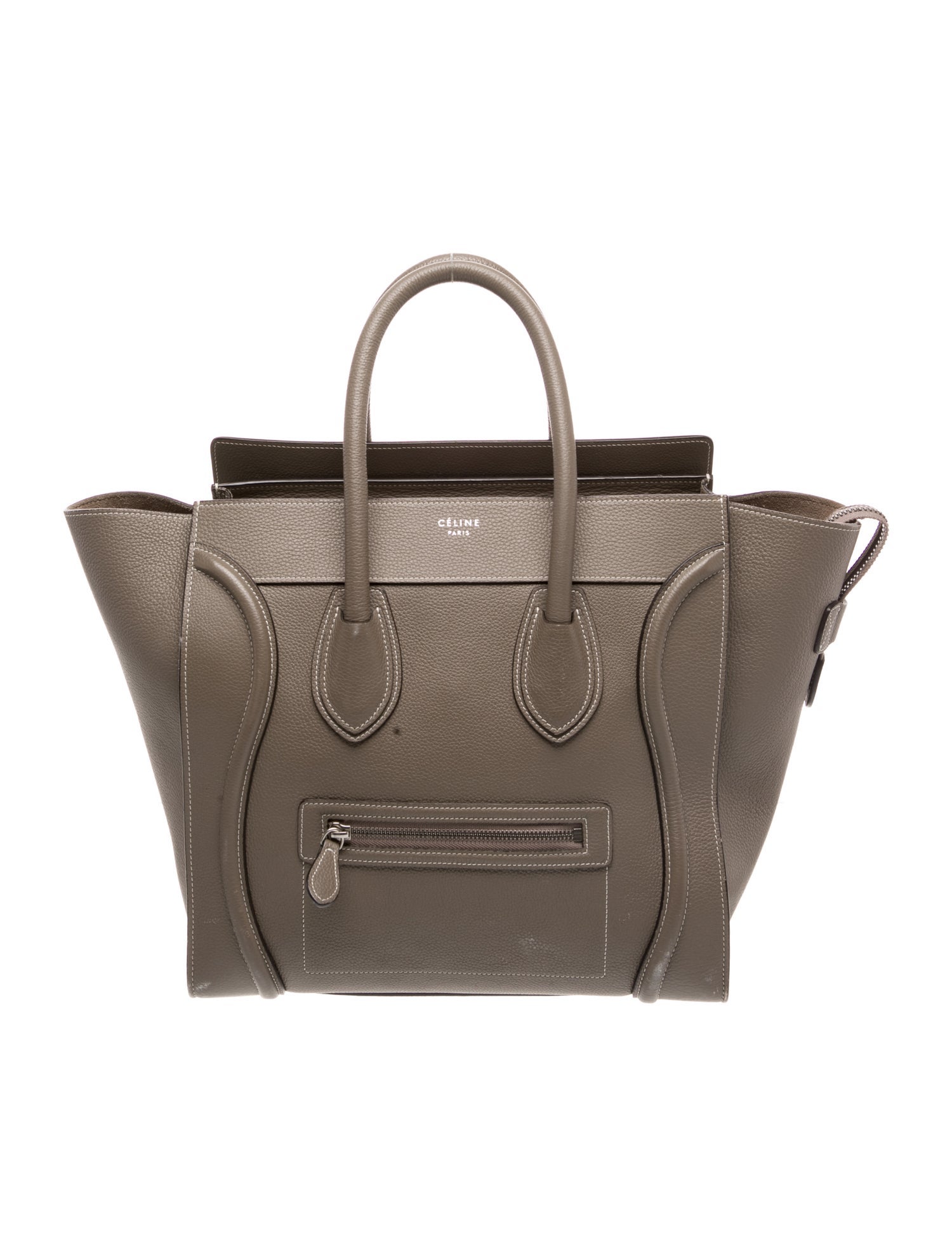 Celine Leather Luggage Mini