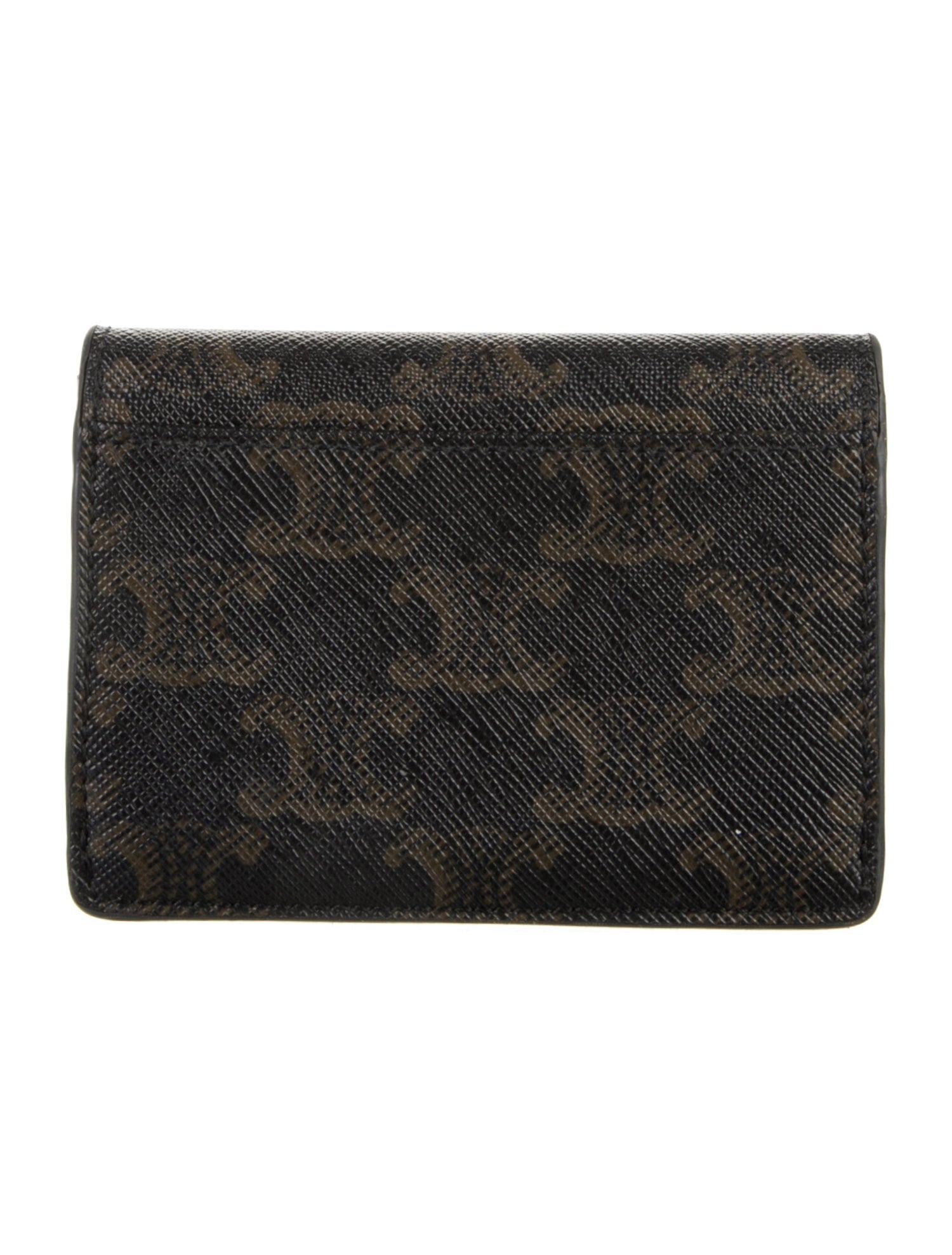 Celine Small Triomphe Printed Compact Wallet