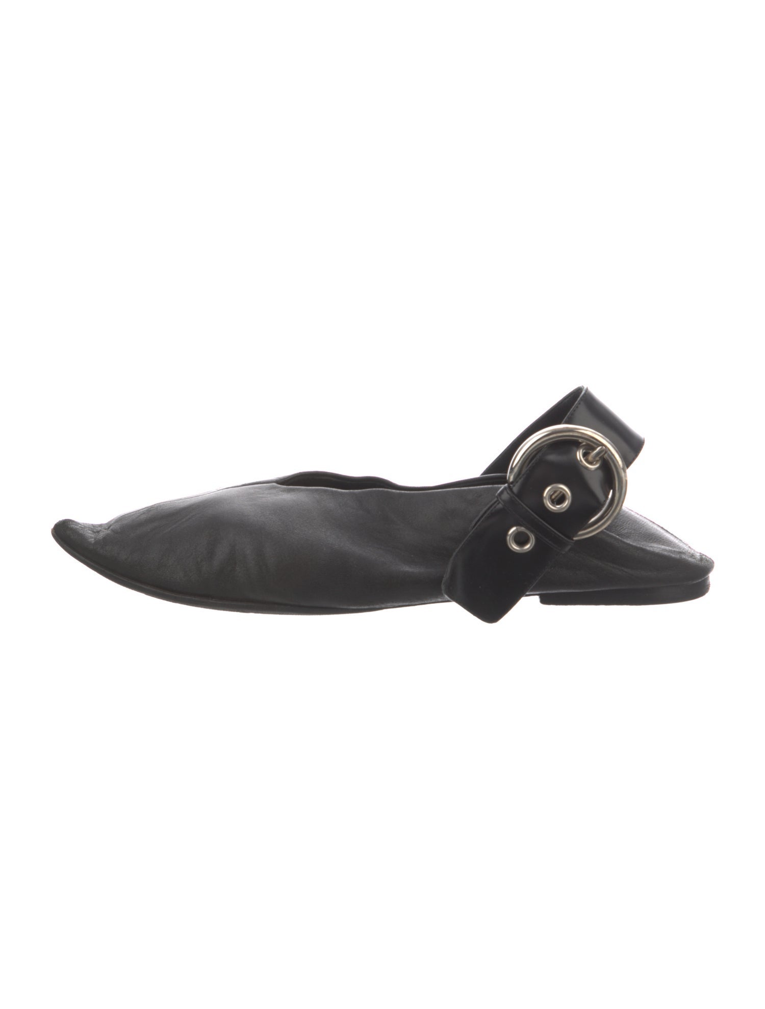 Celine Leather Slingback Flats
