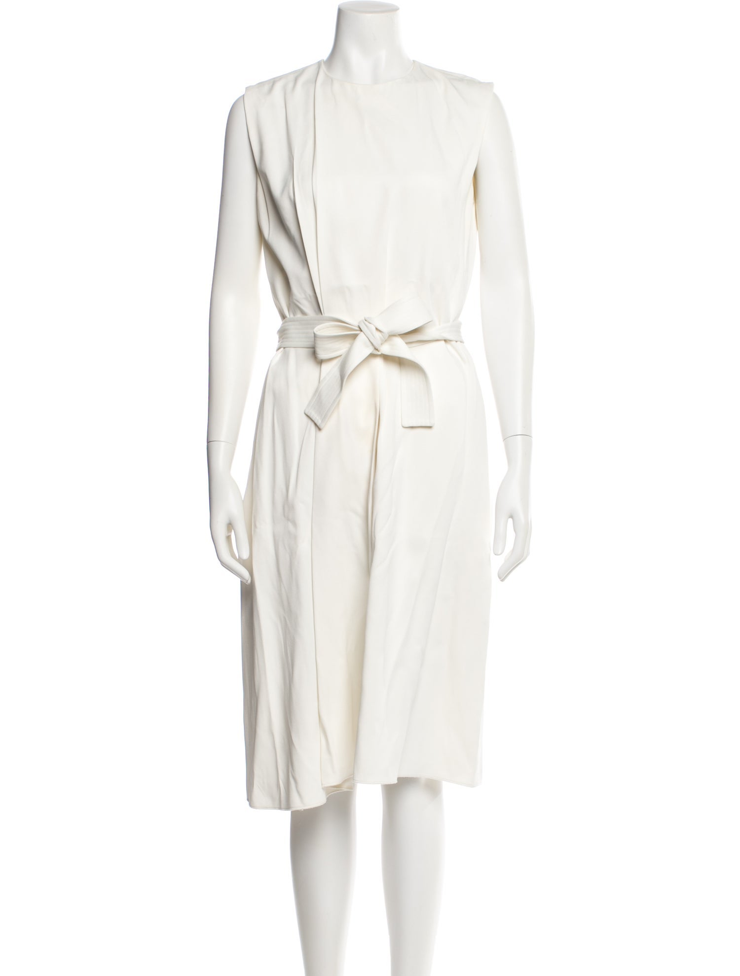 Celine Crew Neck Midi Length Dress