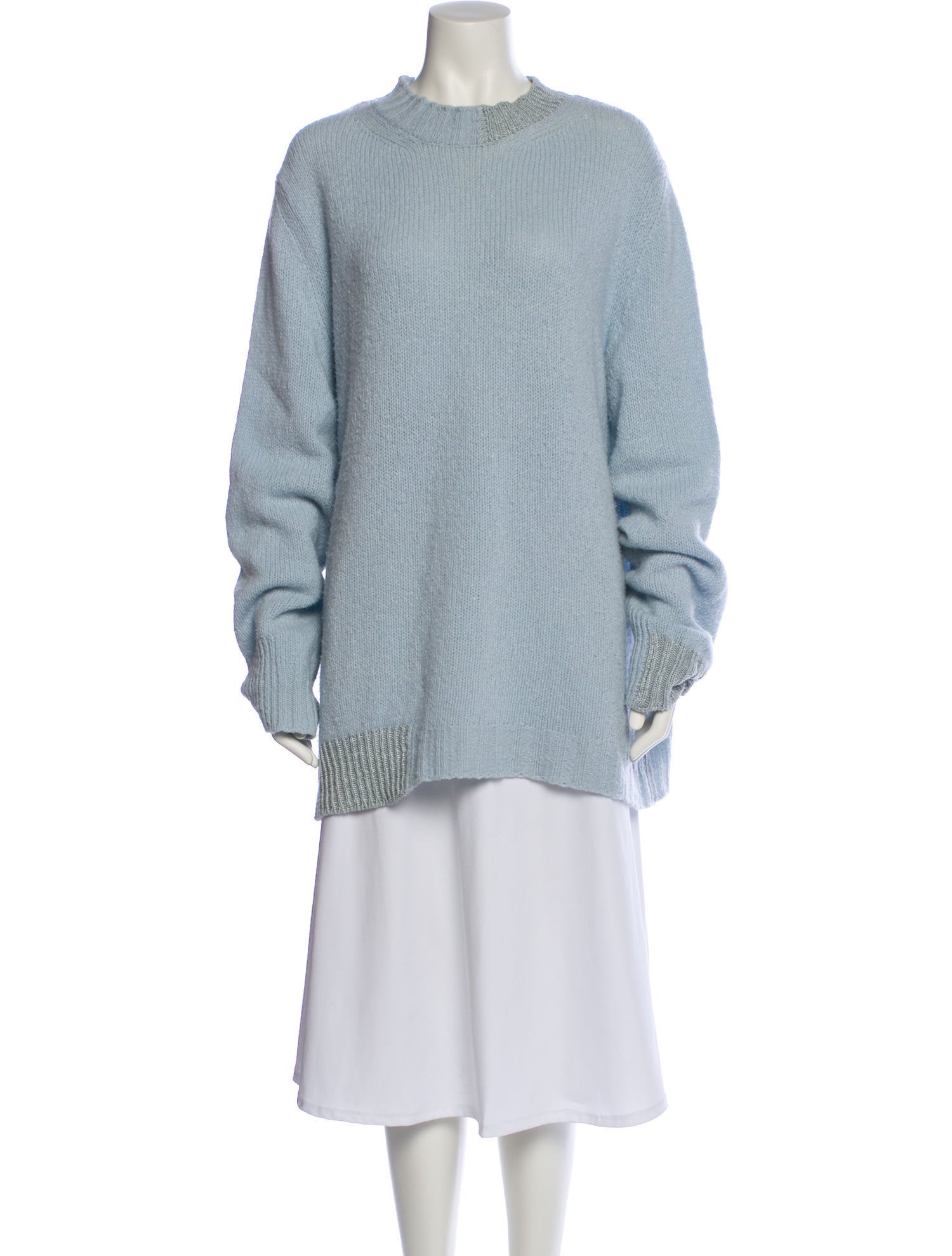 Celine Wool Mock Neck Sweater