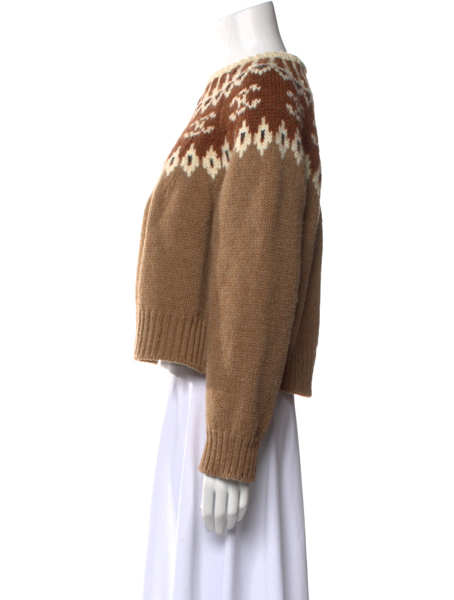 Celine Wool Printed Sweater