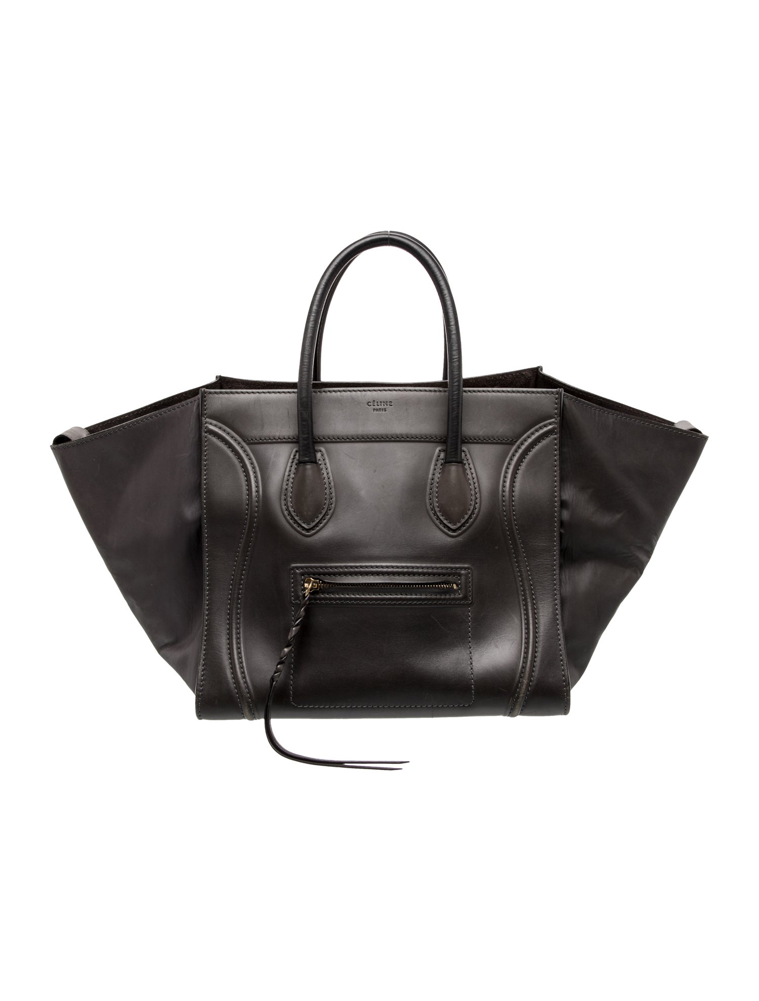 Celine Leather Luggage Phantom Medium