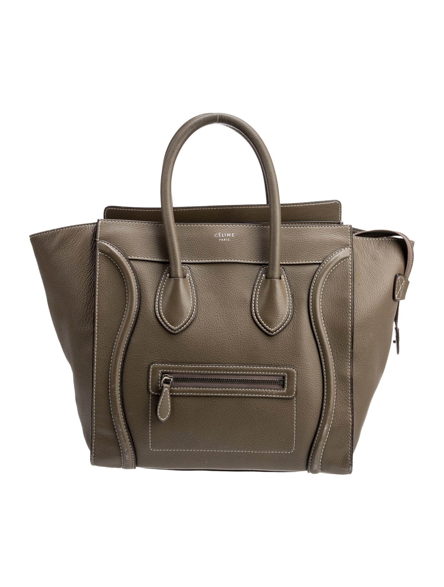 Celine Leather Luggage Mini