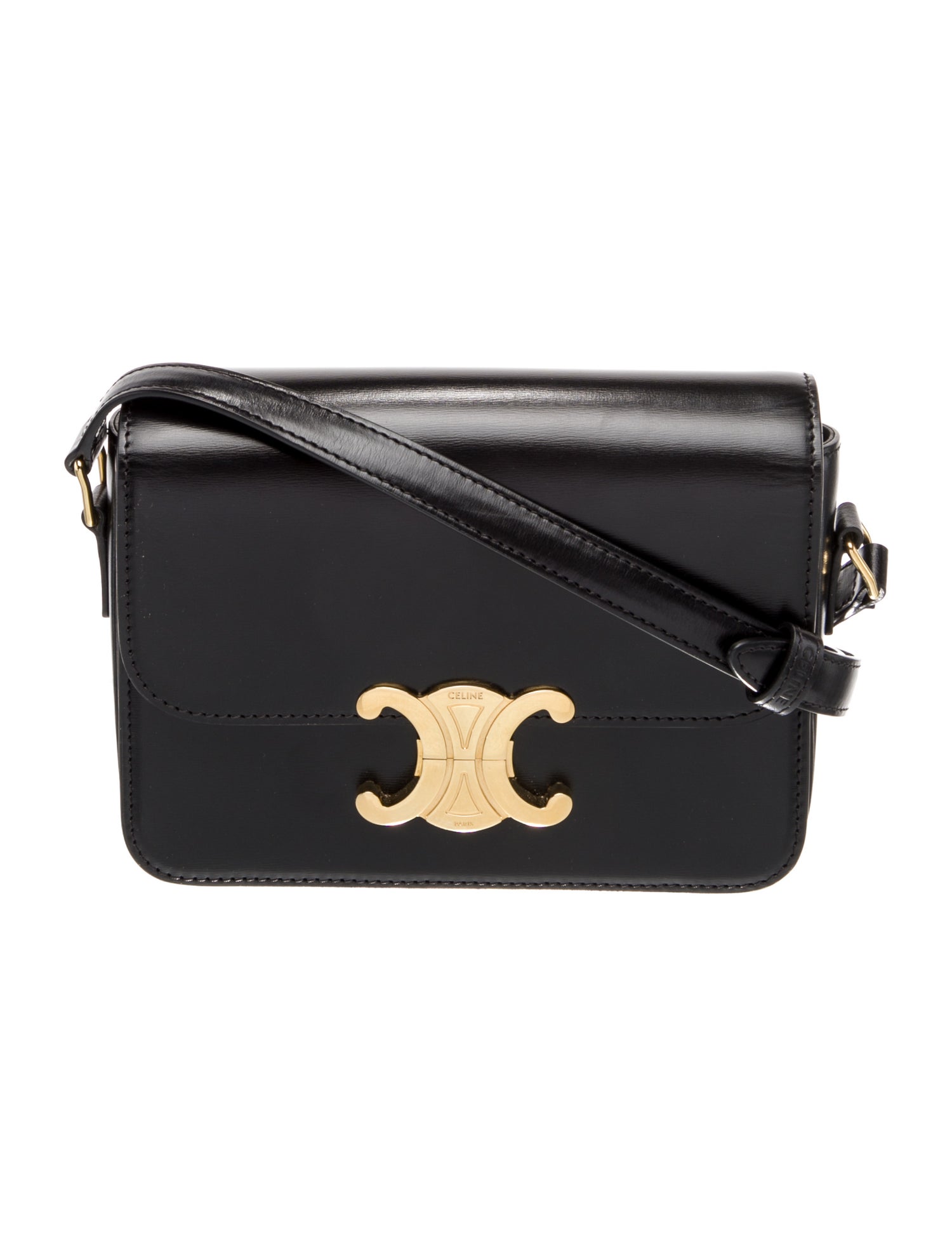 Celine Leather Triomphe Teen