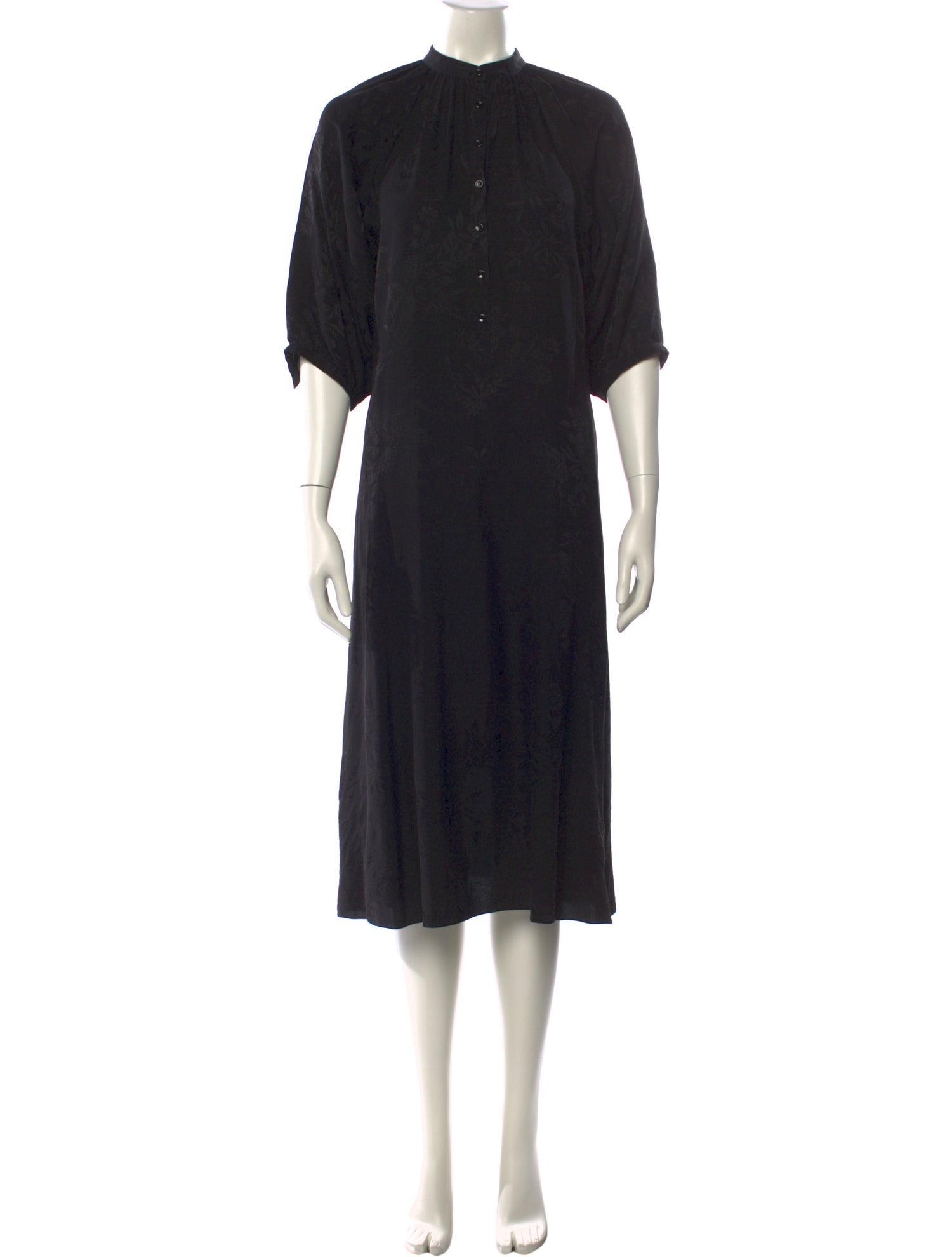 Celine Floral Print Midi Length Dress