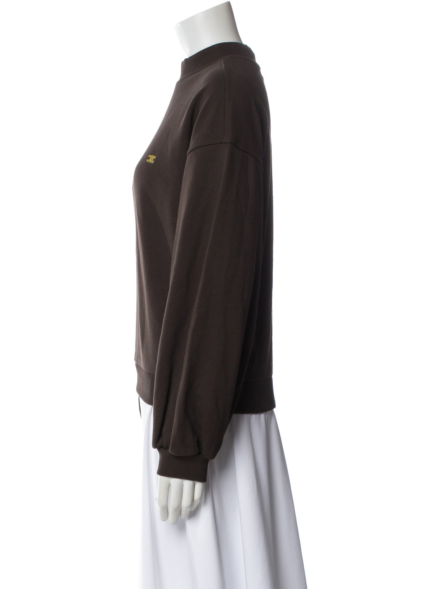 Celine Mock Neck Long Sleeve Sweatshirt w/ Tags