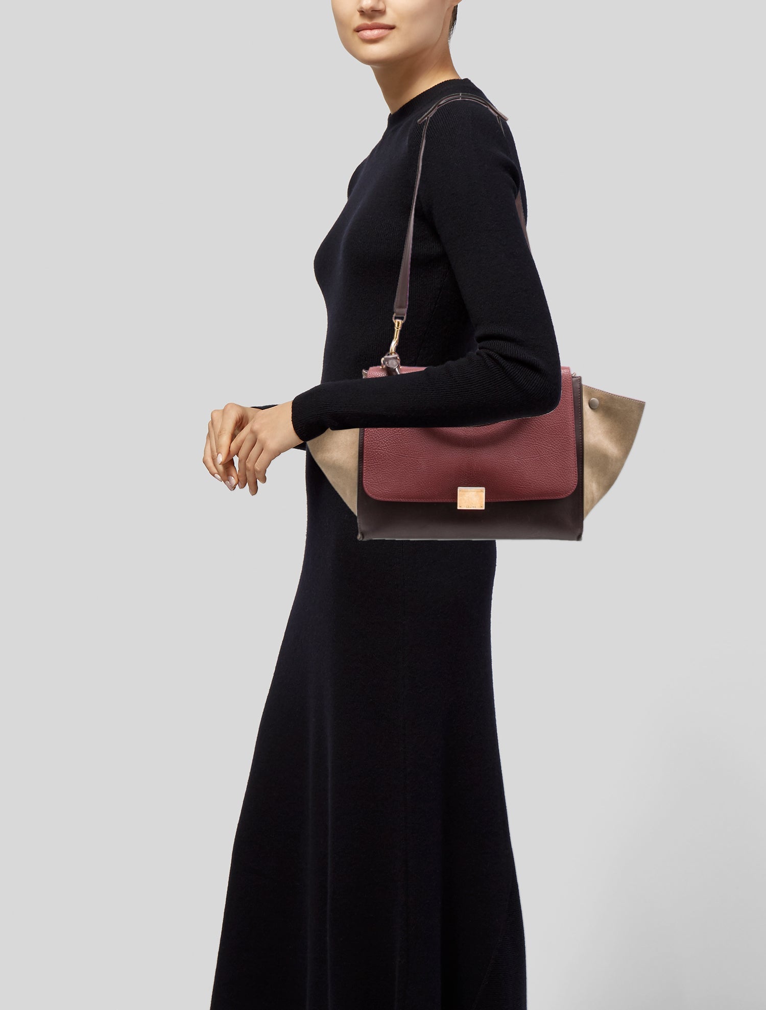 Celine Leather Trapeze Medium