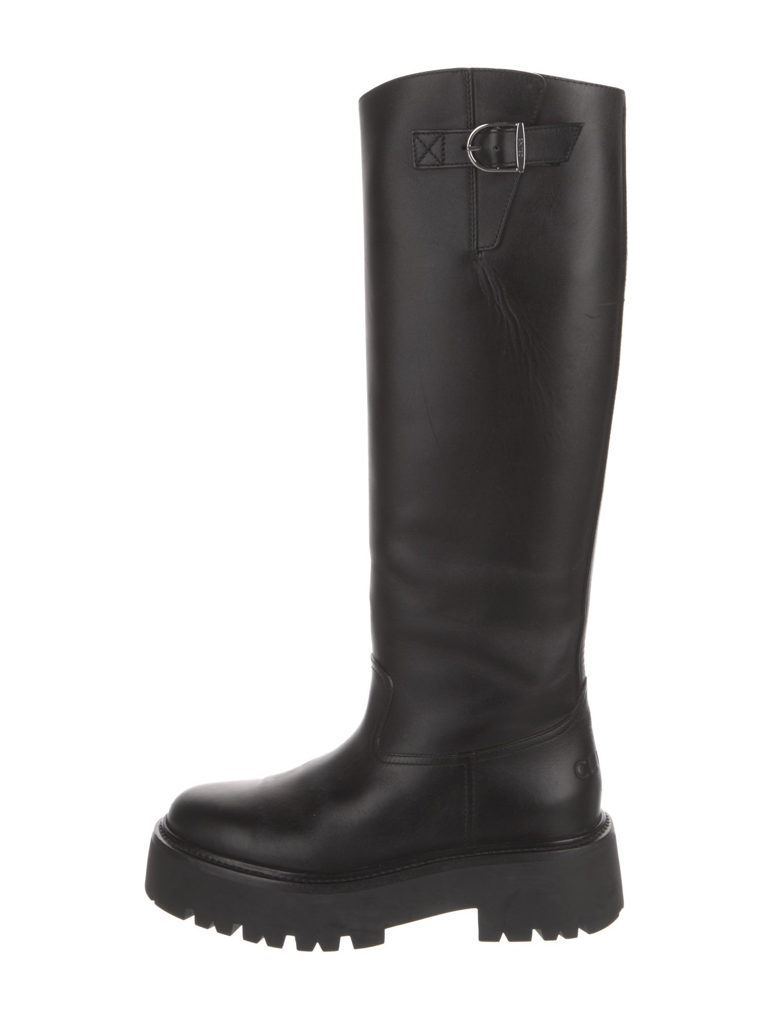 Celine Leather Rain Boots