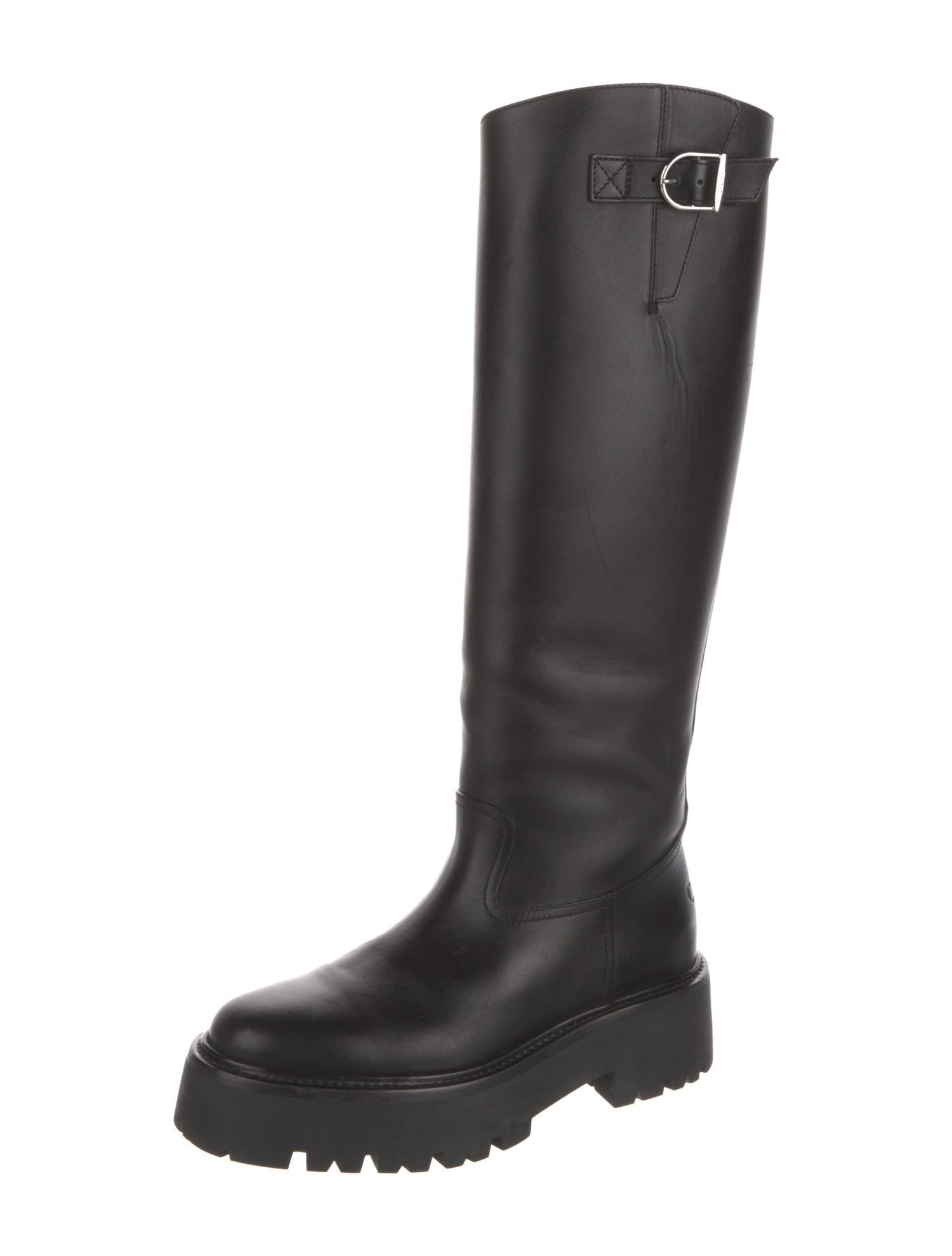 Celine Leather Rain Boots