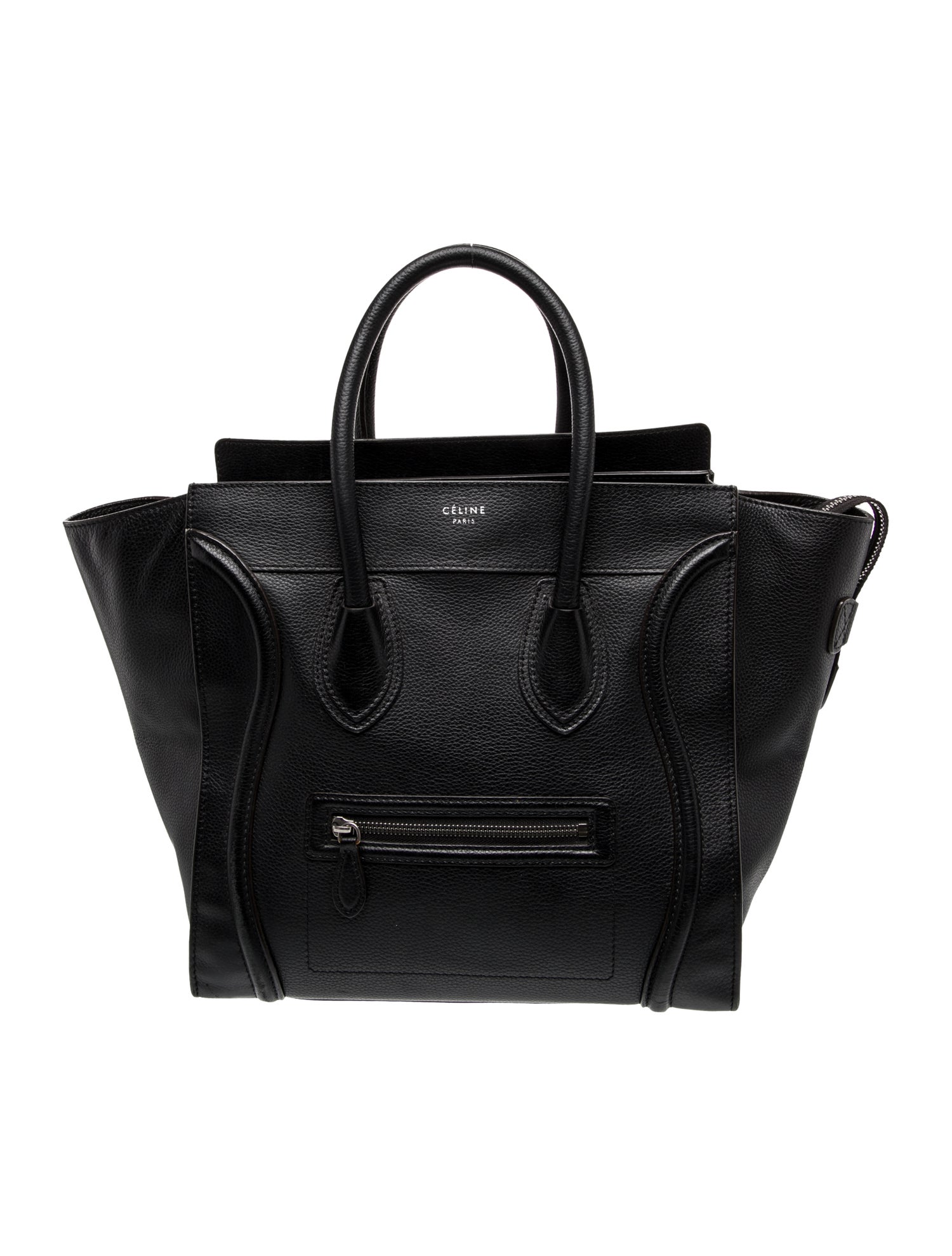 Celine Leather Luggage Micro
