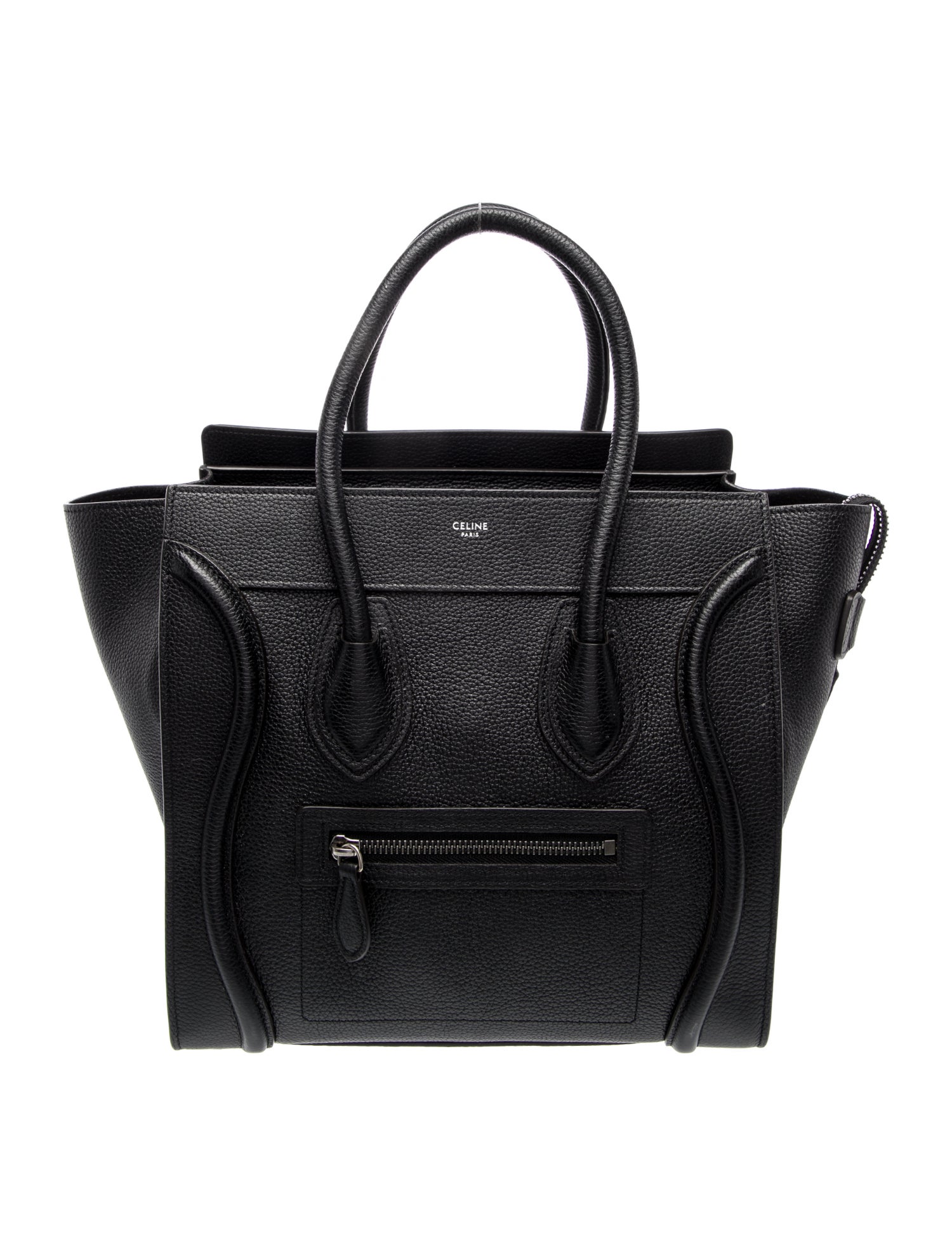 Celine Leather Luggage Micro
