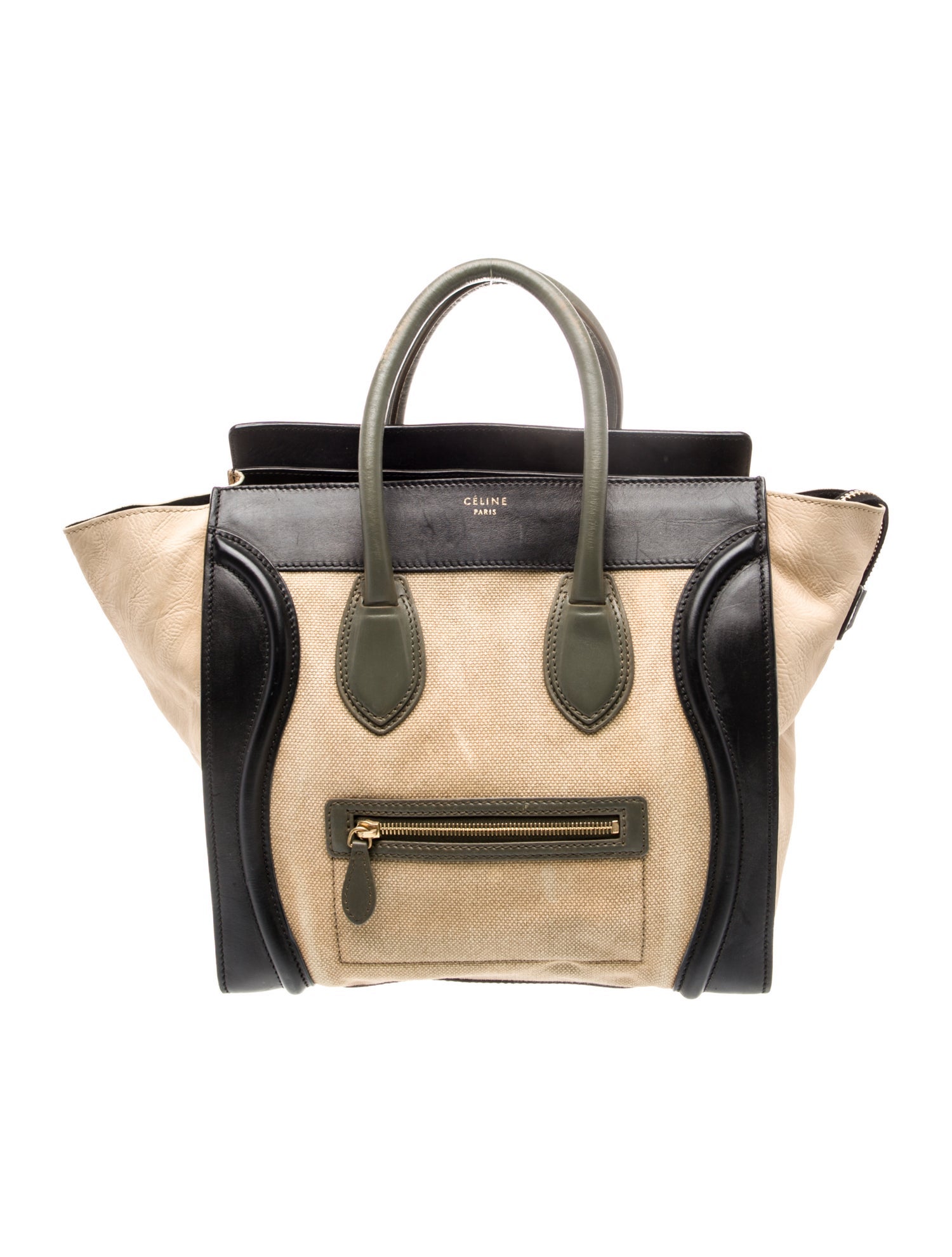 Celine Leather Luggage Mini