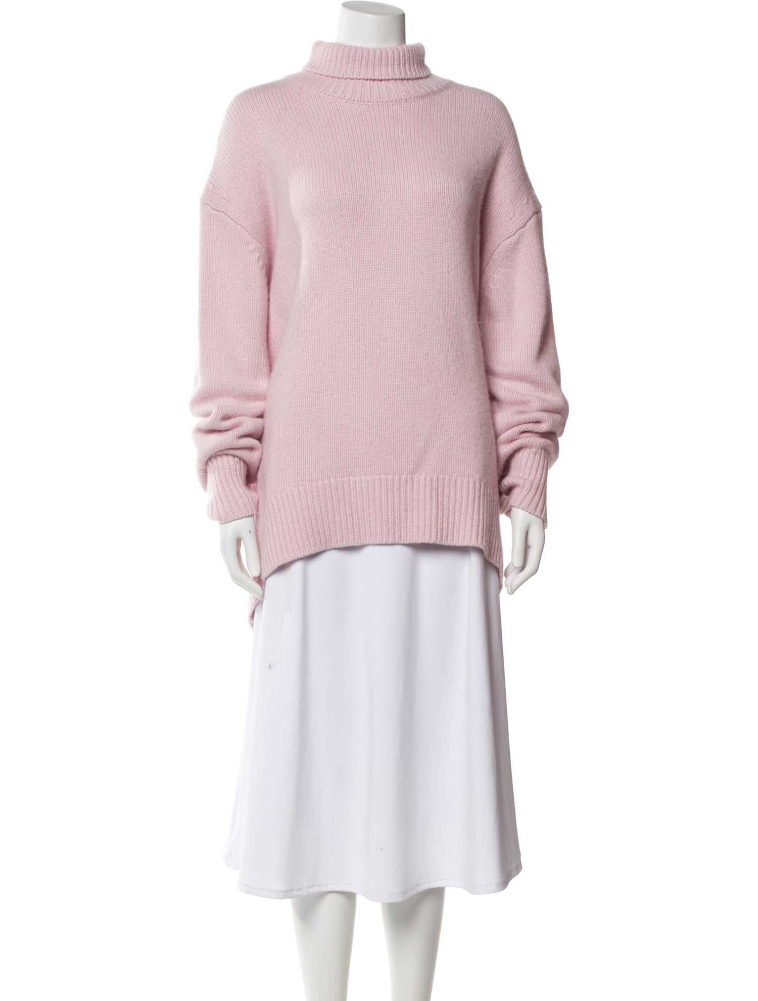 Celine Cashmere Mock Neck Sweater