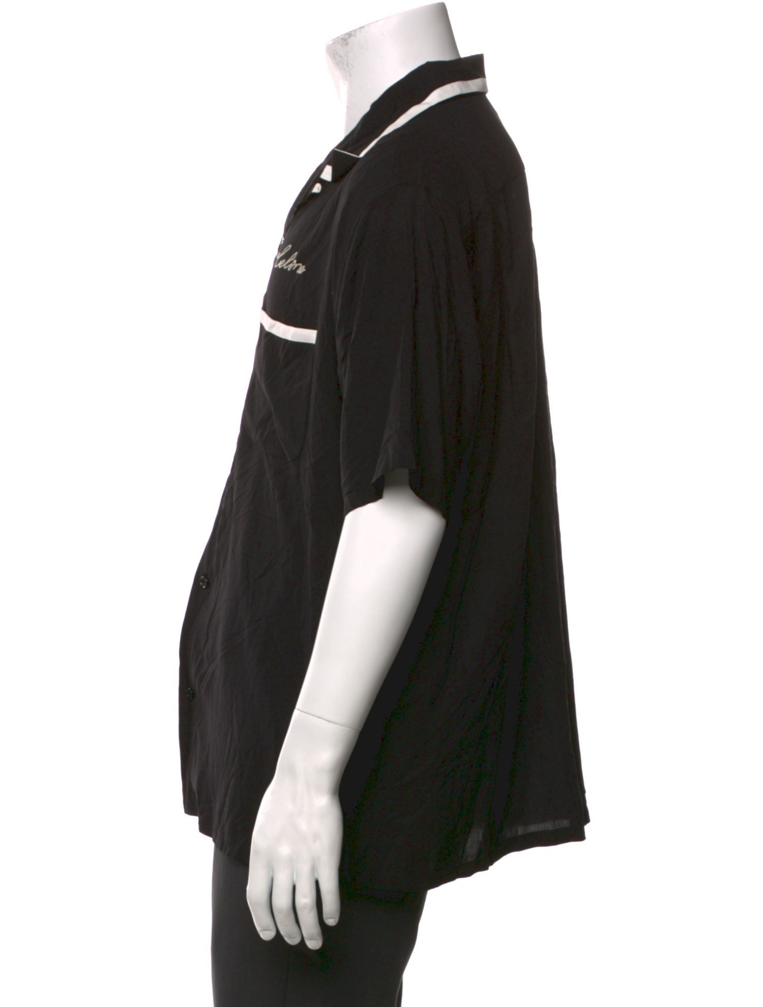 Celine Graphic Print Short Sleeve Shirt