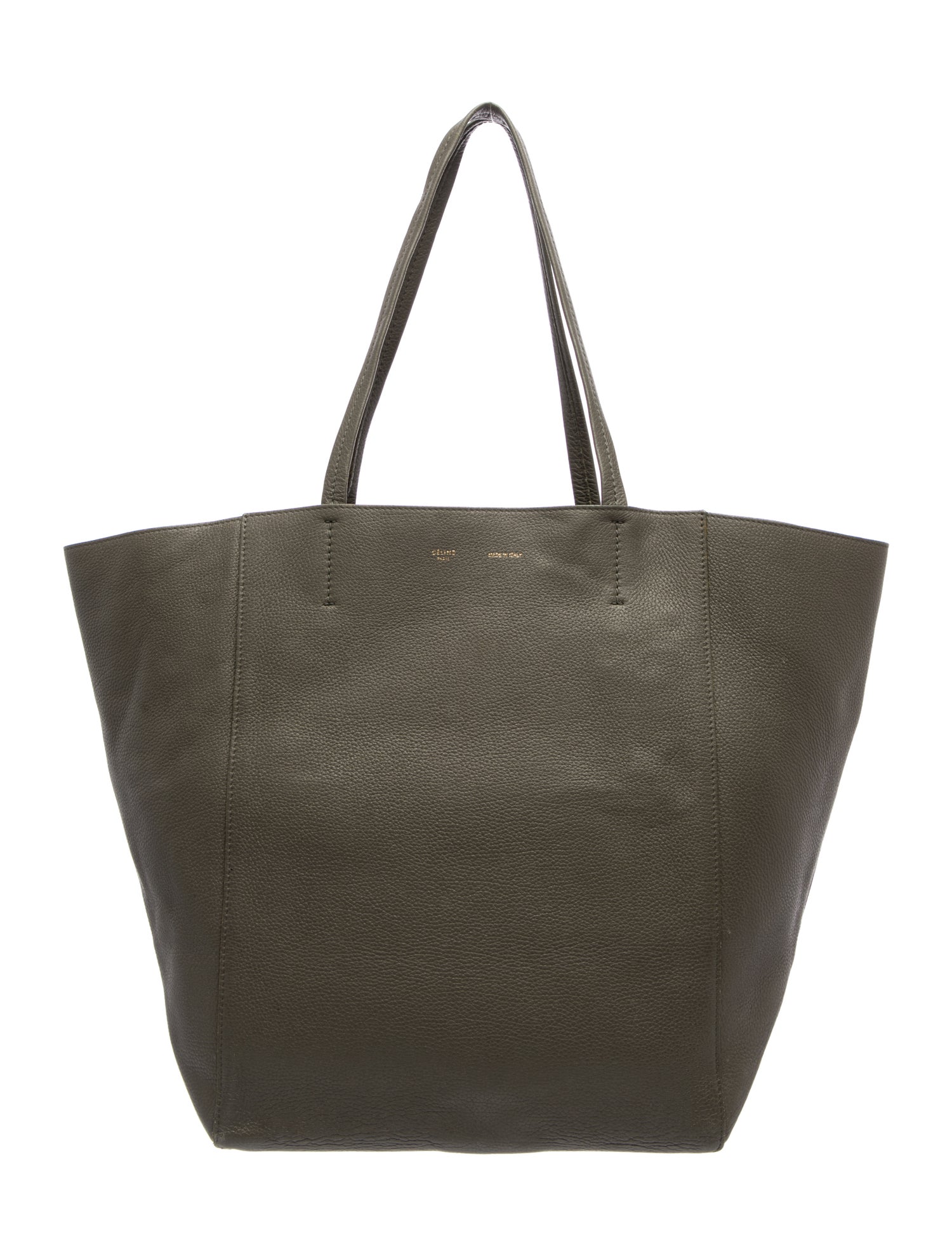 Celine Leather Cabas Phantom