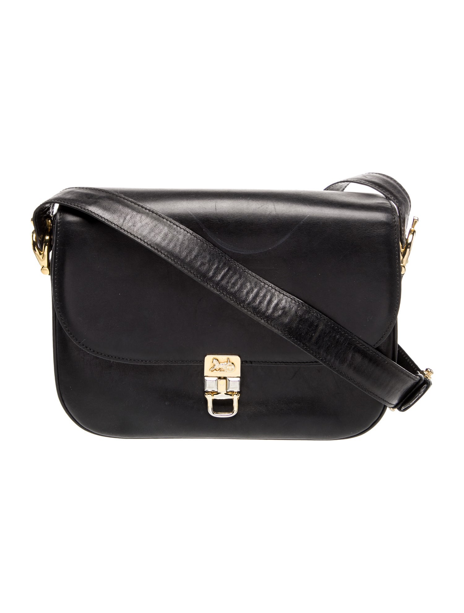 Celine Leather Crossbody Bag Vintage