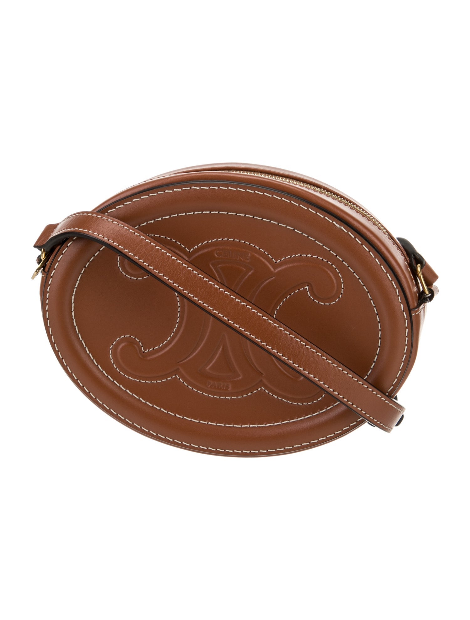 Celine Triomphe Oval Bag