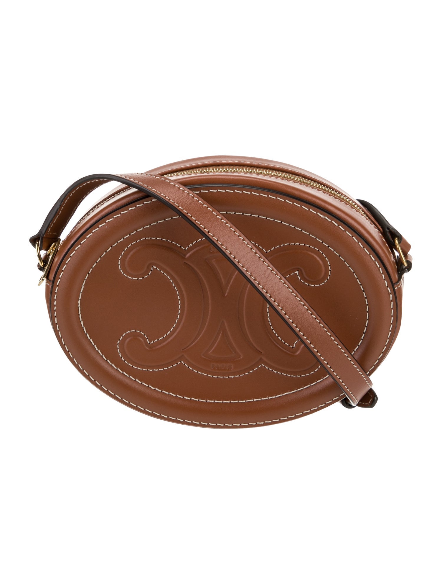 Celine Triomphe Oval Bag