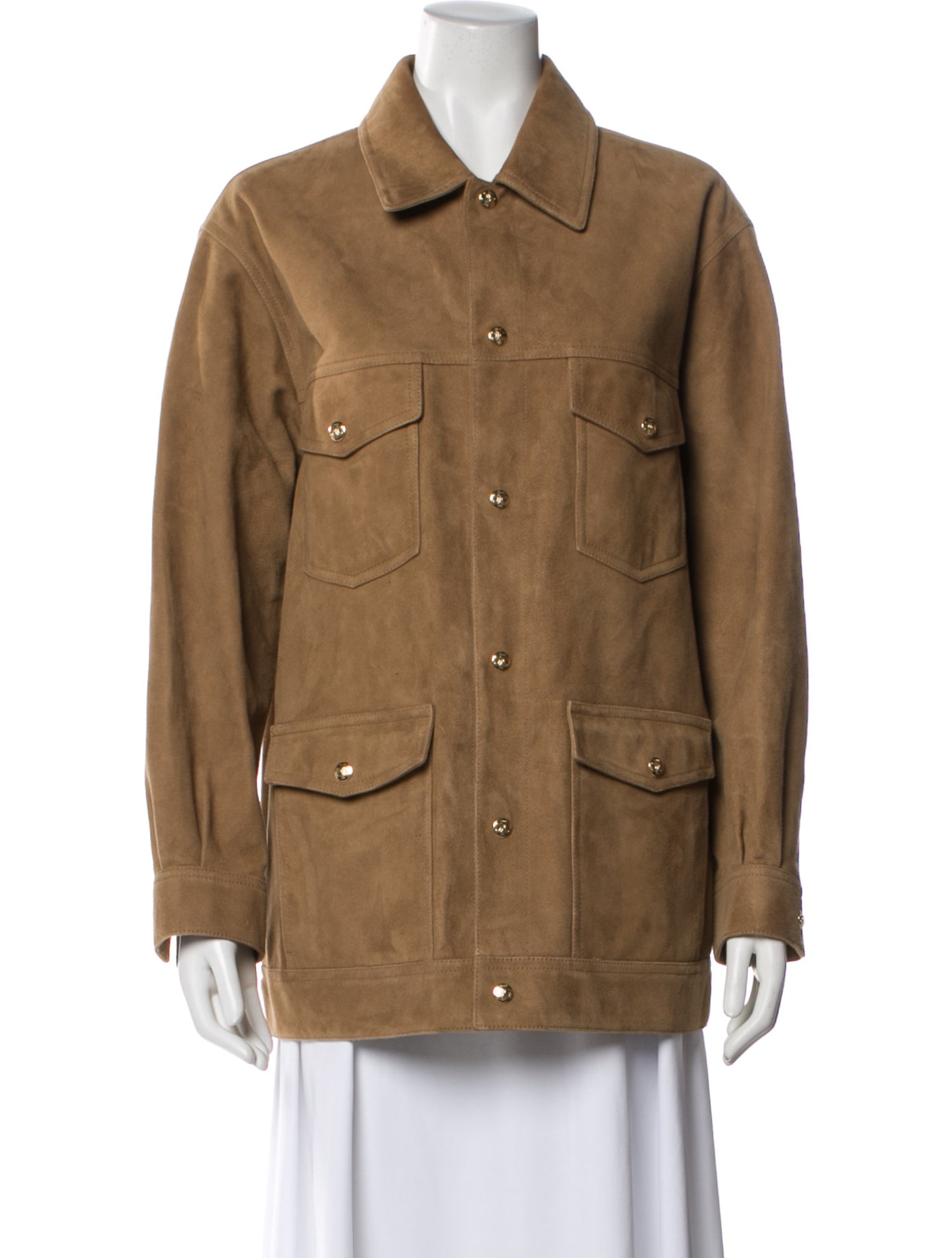 Celine Suede Utility Jacket