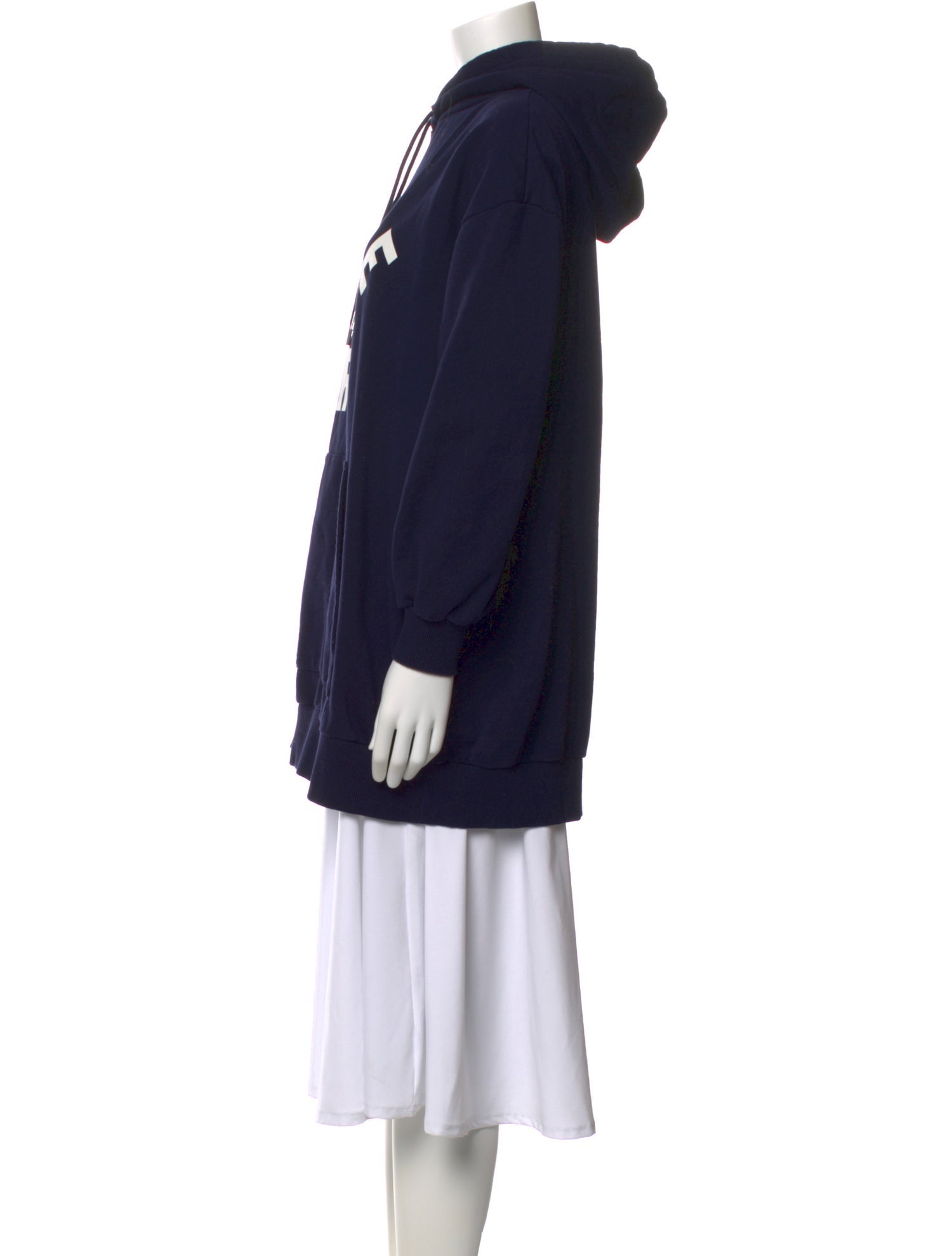 Celine Graphic Print Mock Neck Sweatshirt