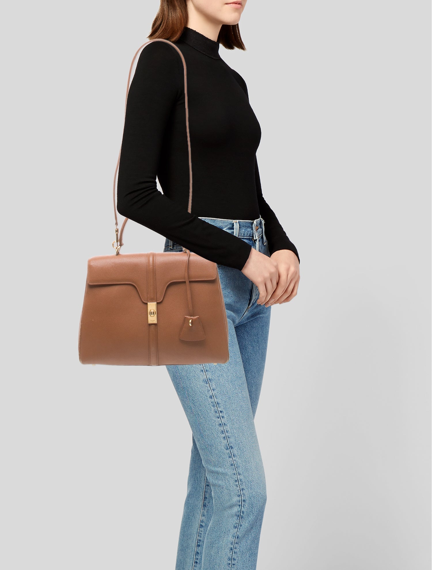 Celine Leather 16 Bag Medium