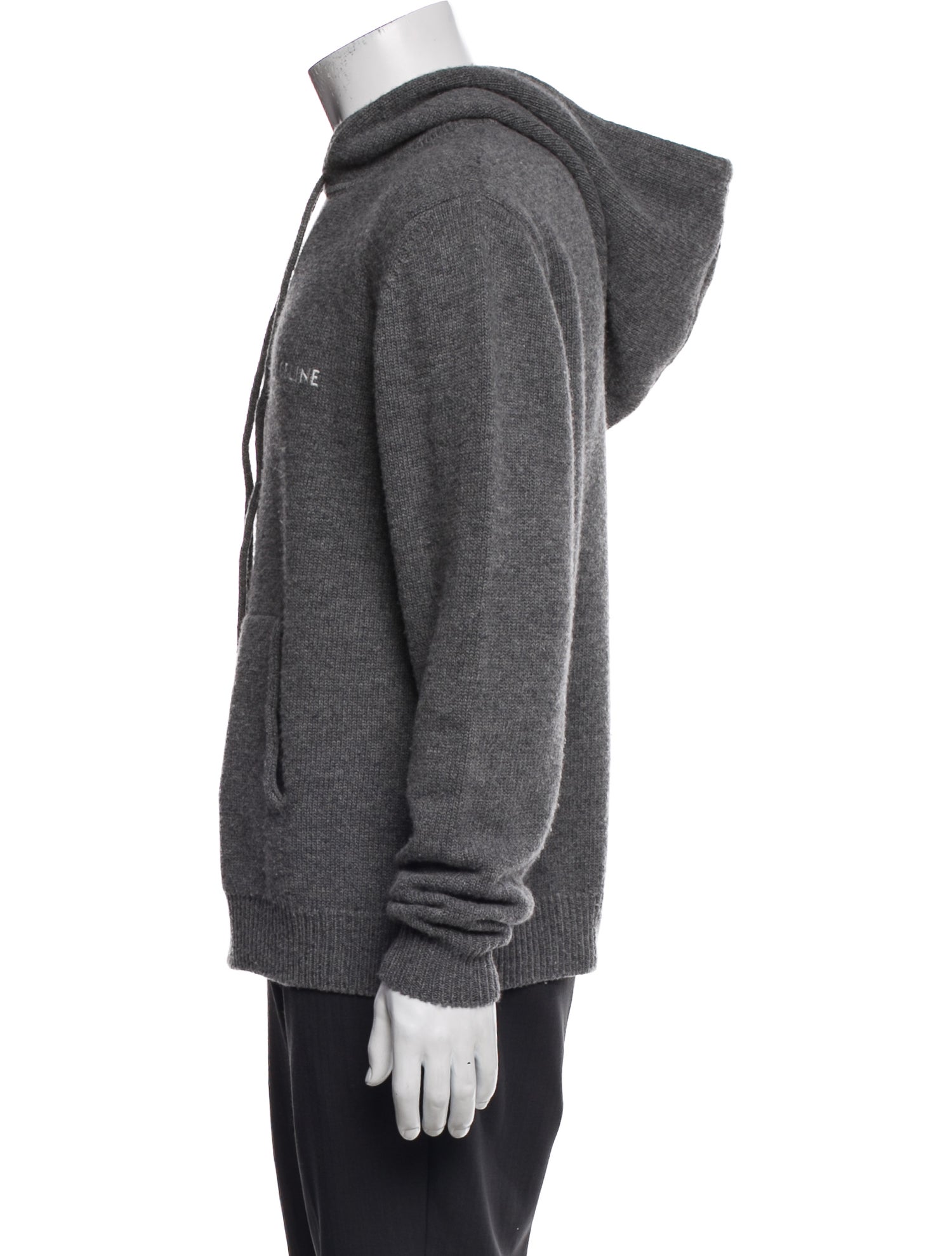 Celine Wool Crew Neck Hoodie