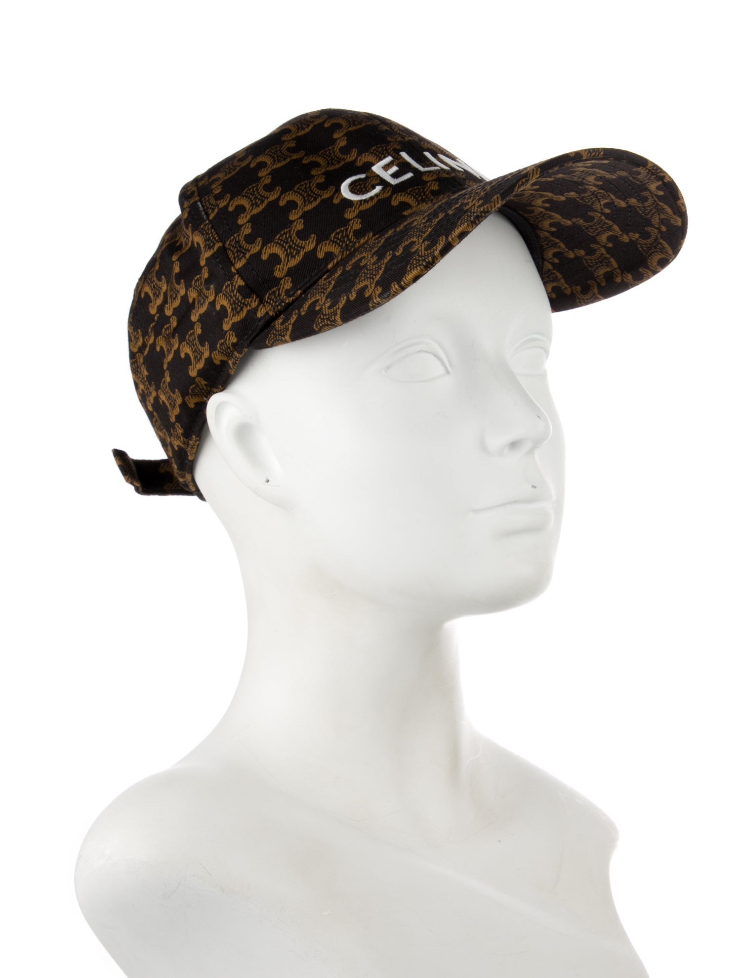 Celine Triomphe Printed Cap