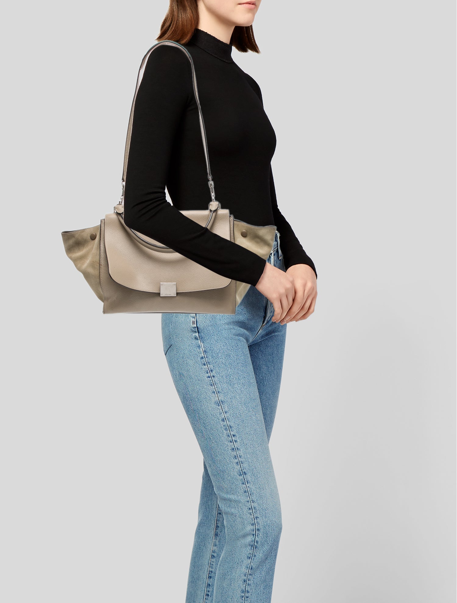 Celine Leather Trapeze Medium