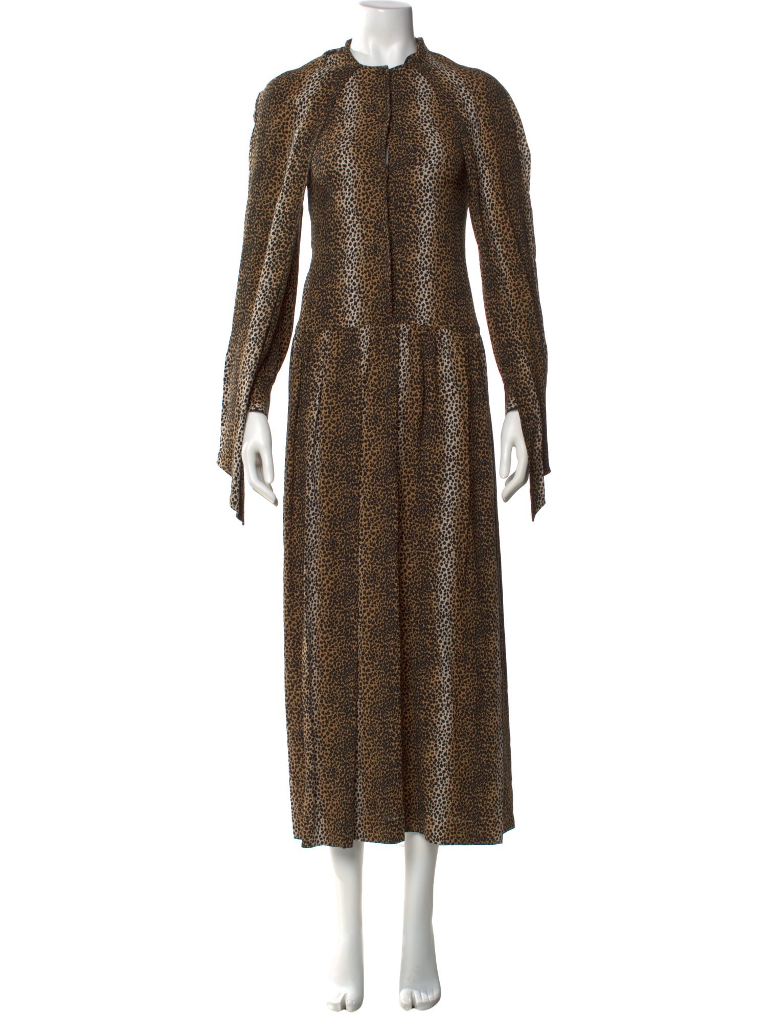 Celine Silk Long Dress