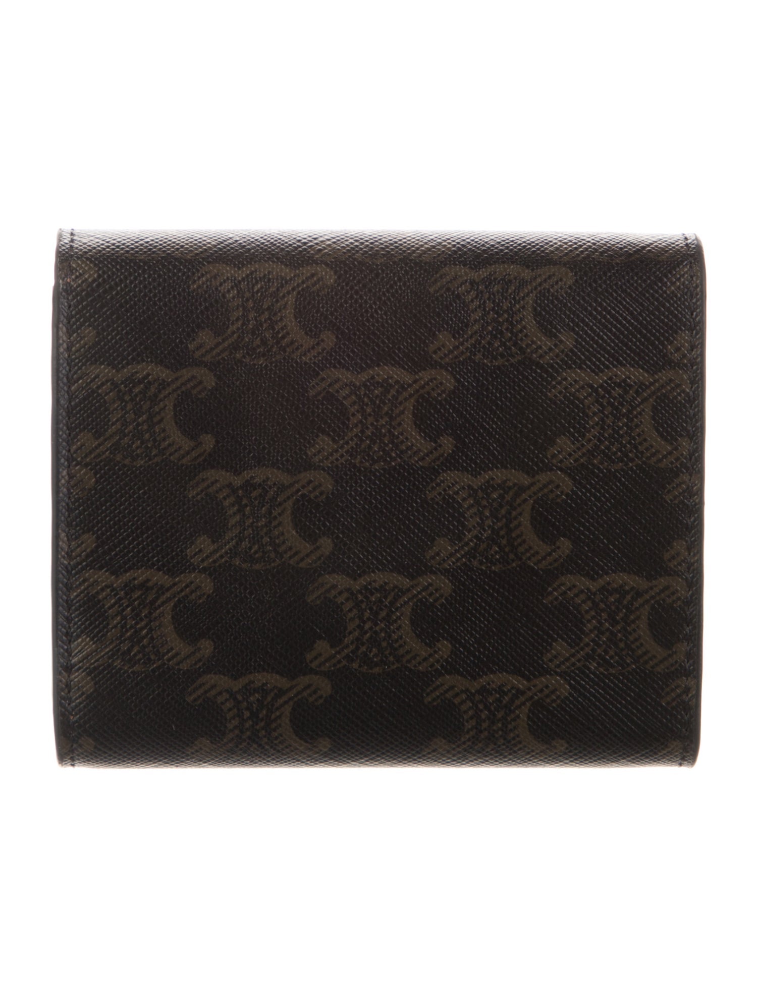 Celine 2022 Small Triomphe Compact Wallet