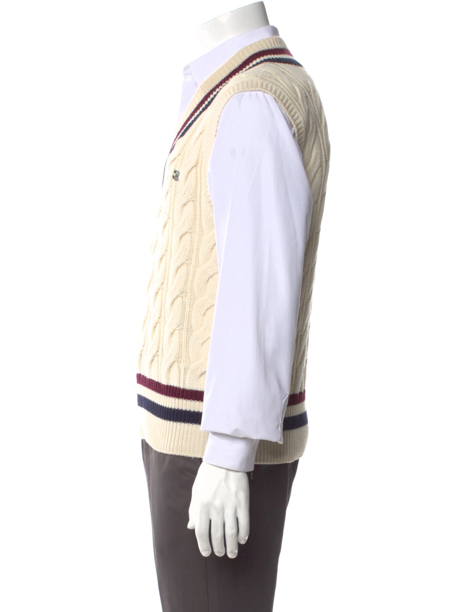 Celine 2025 Triomphe Sweater Vest w/ Tags