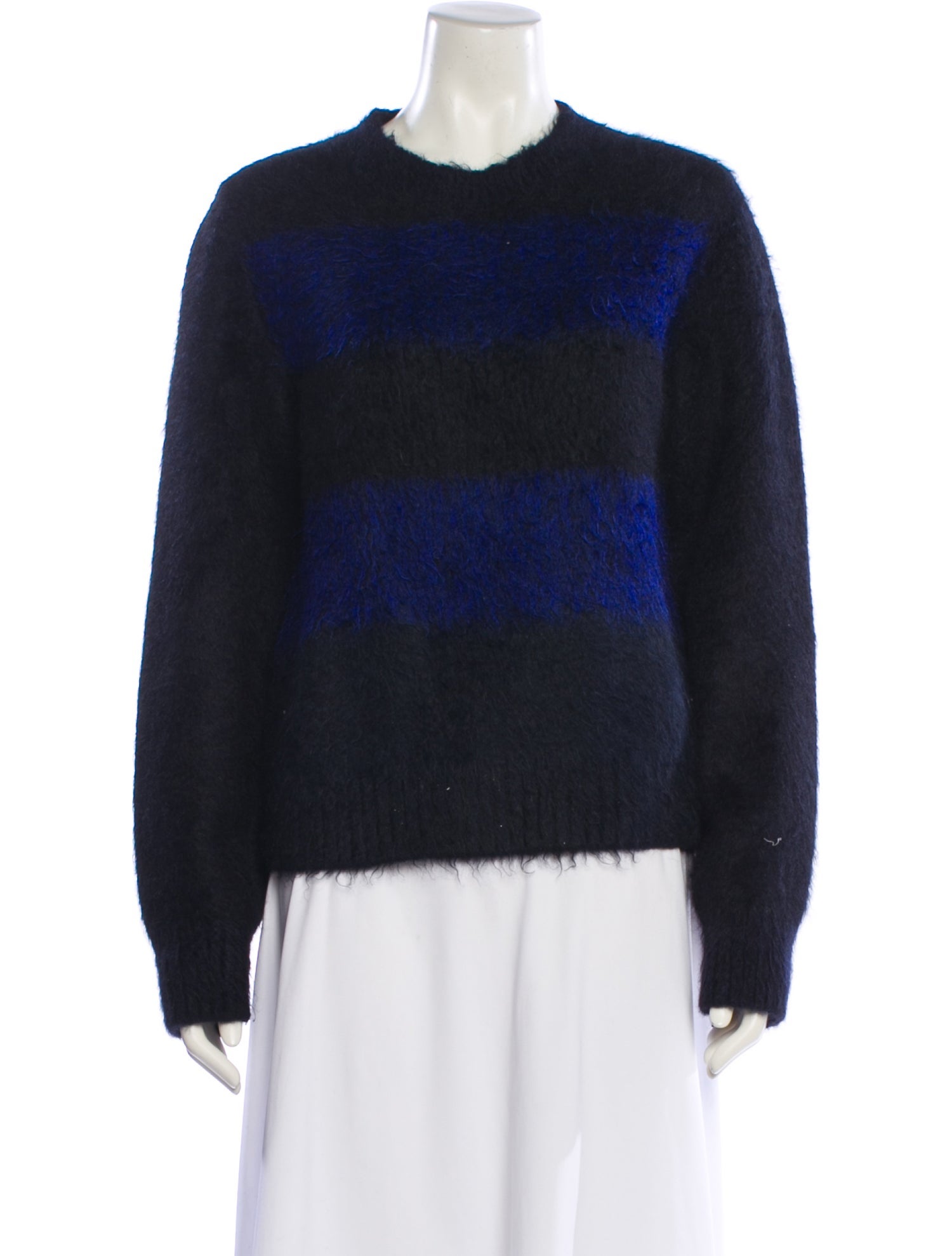 Celine Angora Striped Sweater