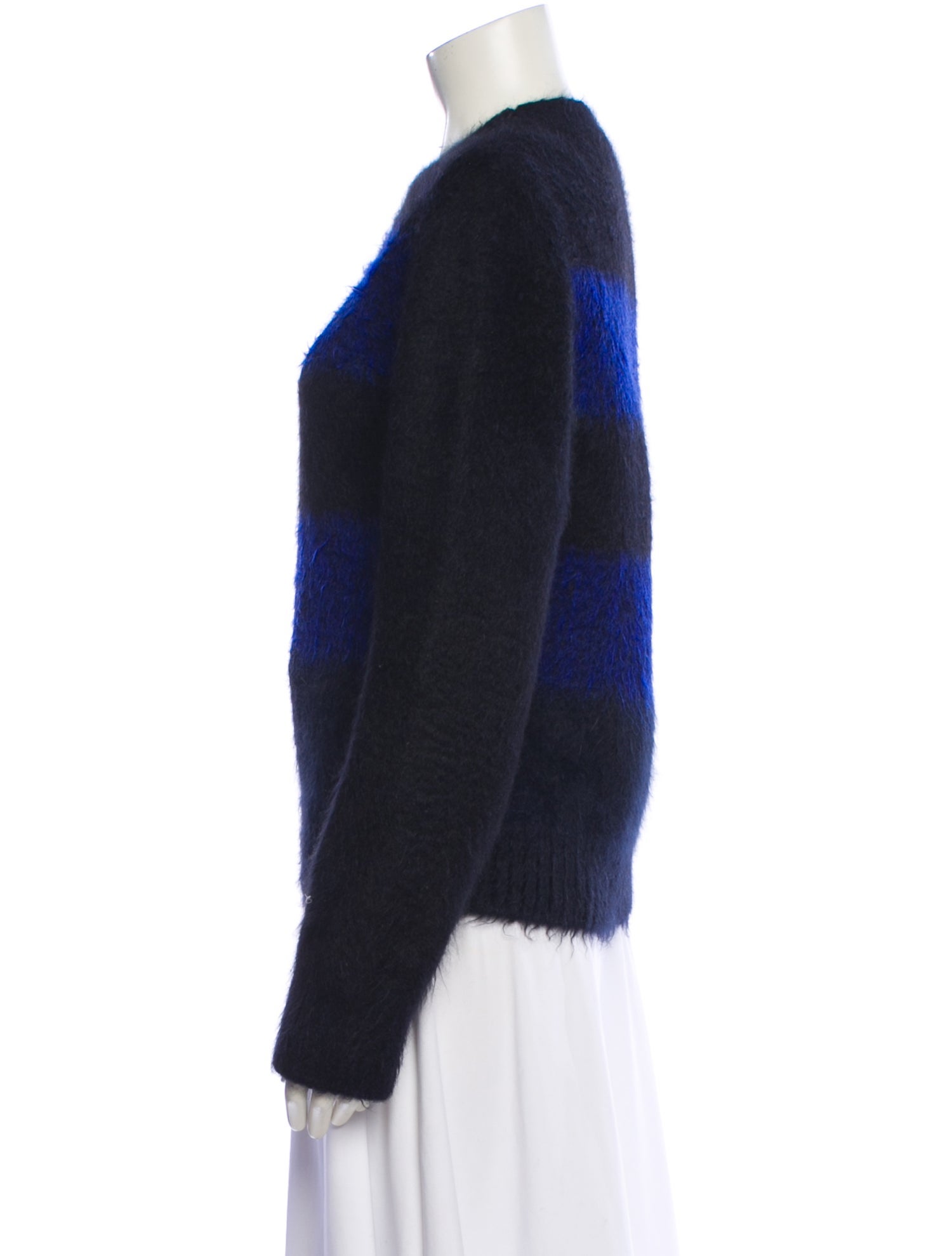 Celine Angora Striped Sweater